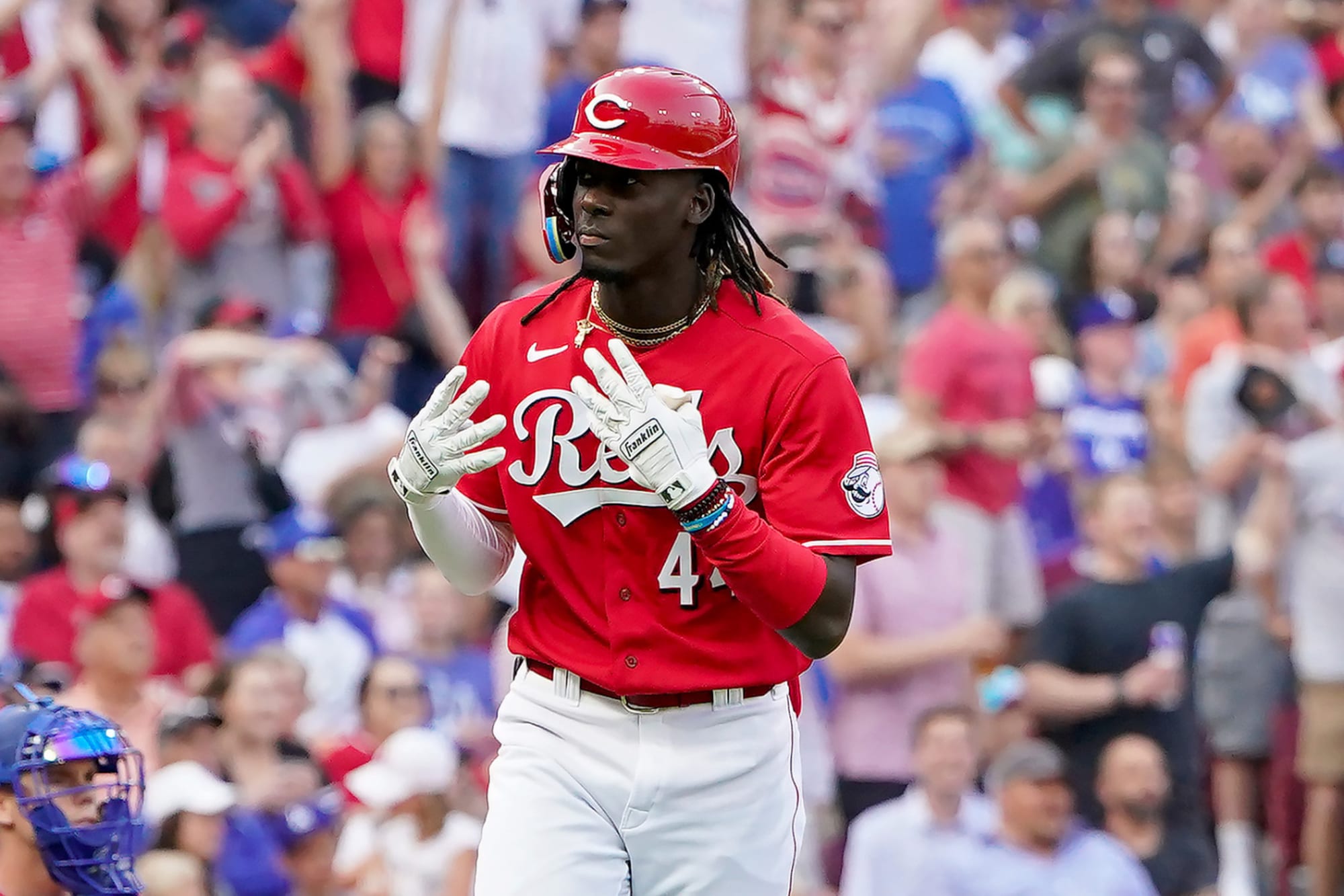 Reds' Elly De La Cruz hits for cycle: Best memes, tweets, and insane stats