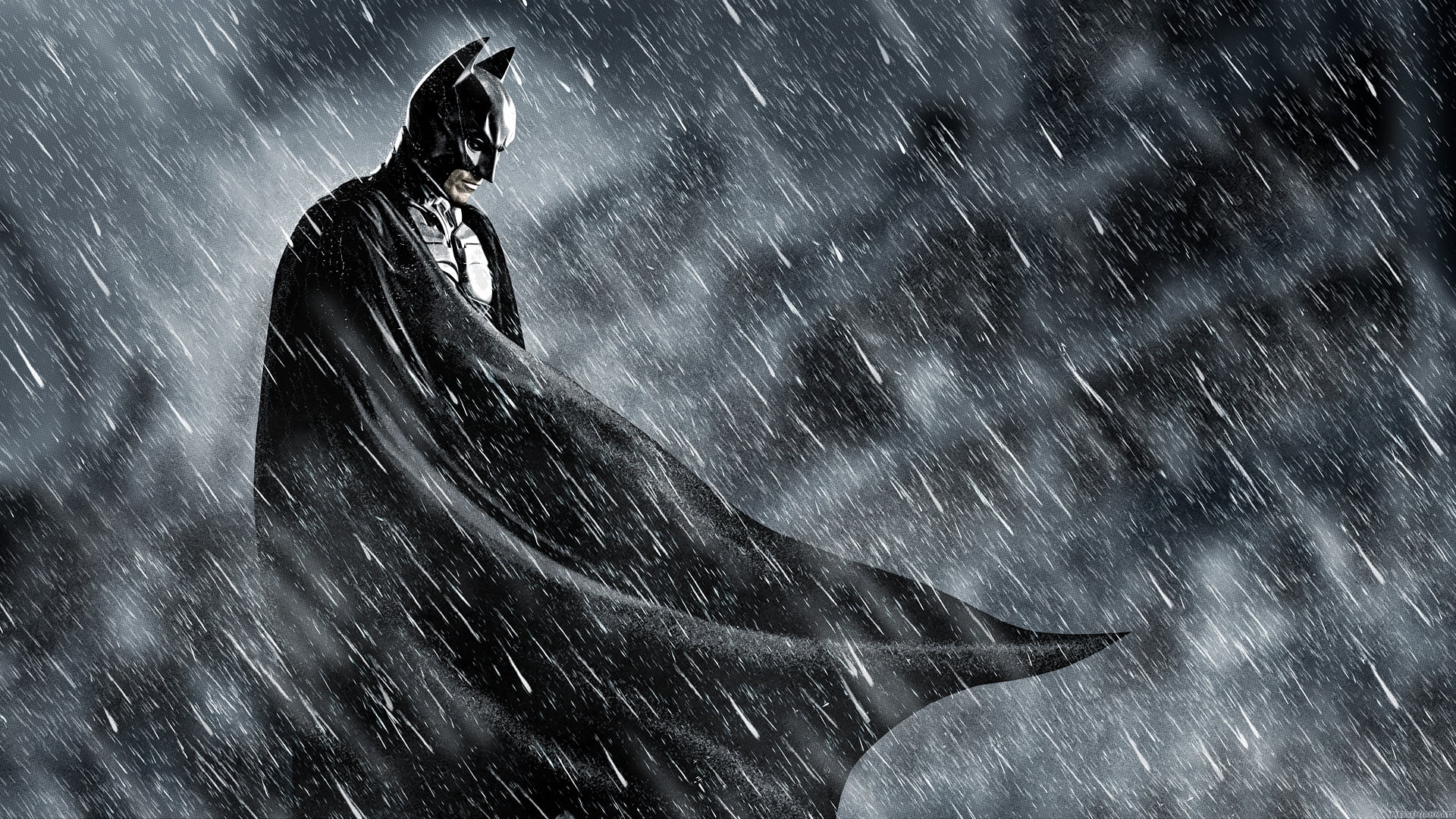 Batman in the rain Wallpaper 4k HD ID:4923