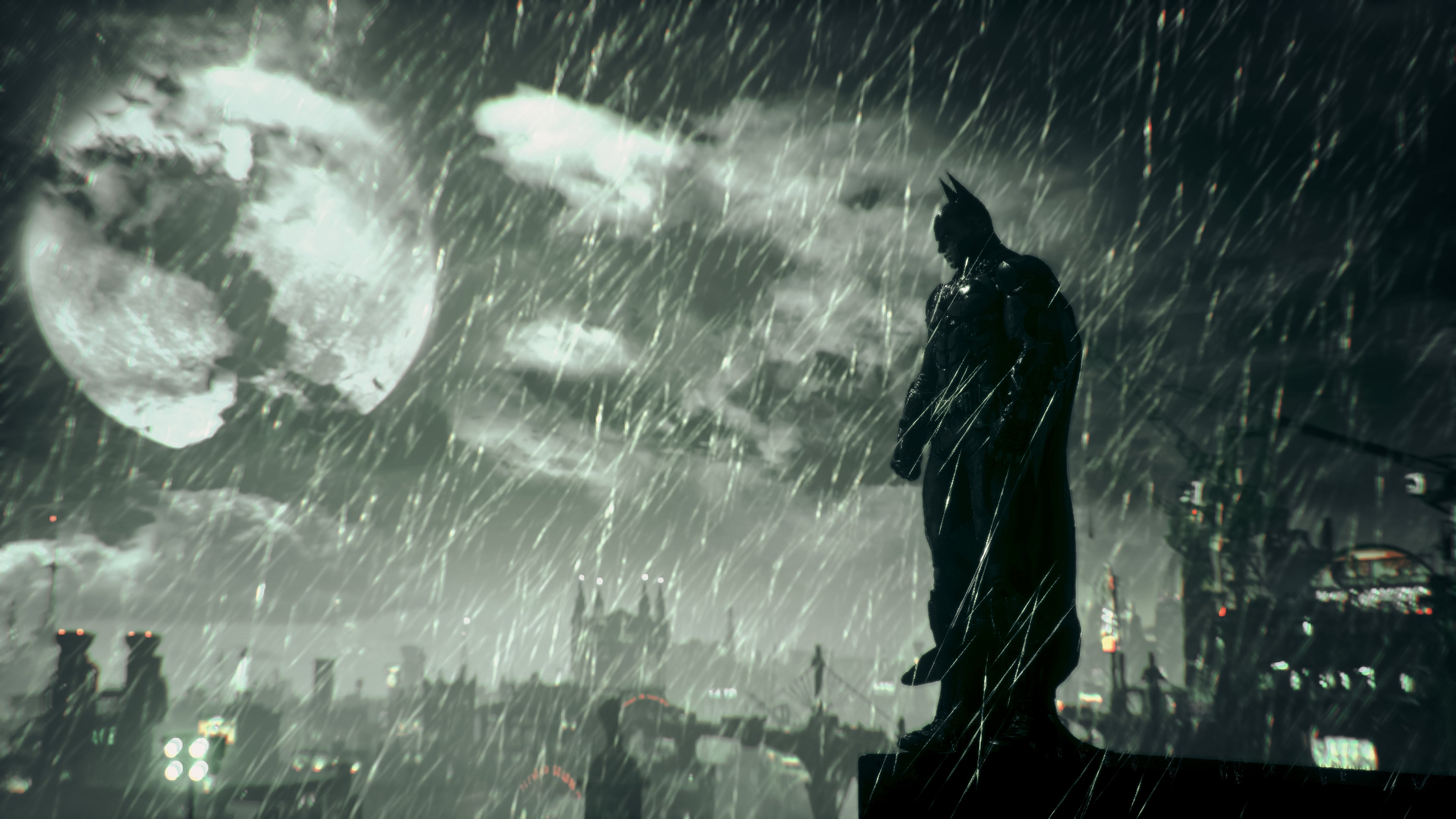 Wallpaper, PlayStation, video games, Batman, DC Comics, Video Game Art 3840x2160