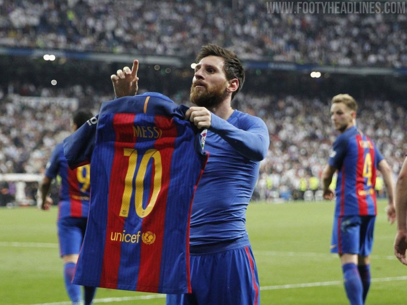 Lionel Messi celebration vs Real Madrid: Barcelona legend's infamous  Clasico jersey taunt explained