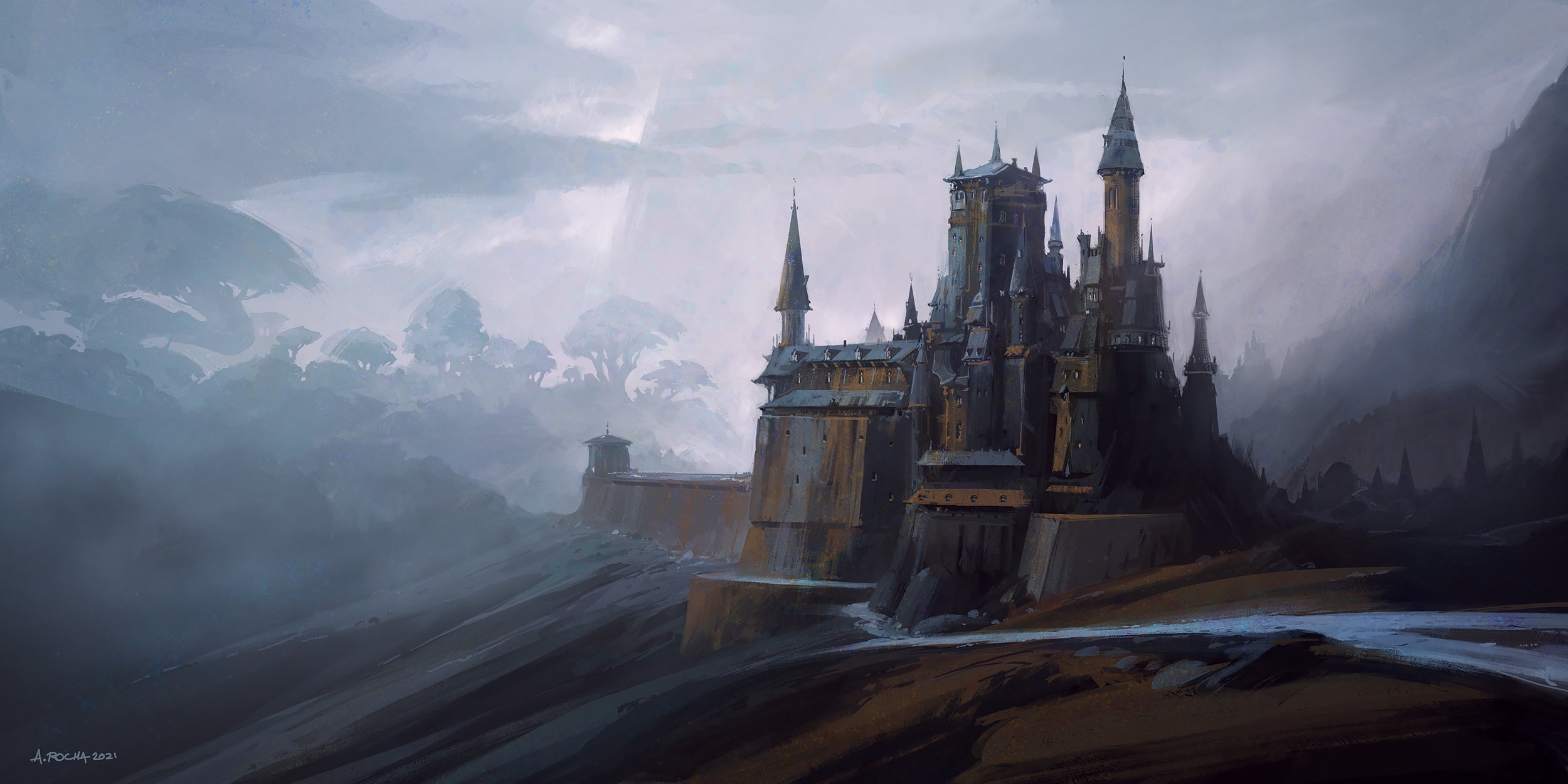 Fantasy Castle HD Gallery HD Wallpaper