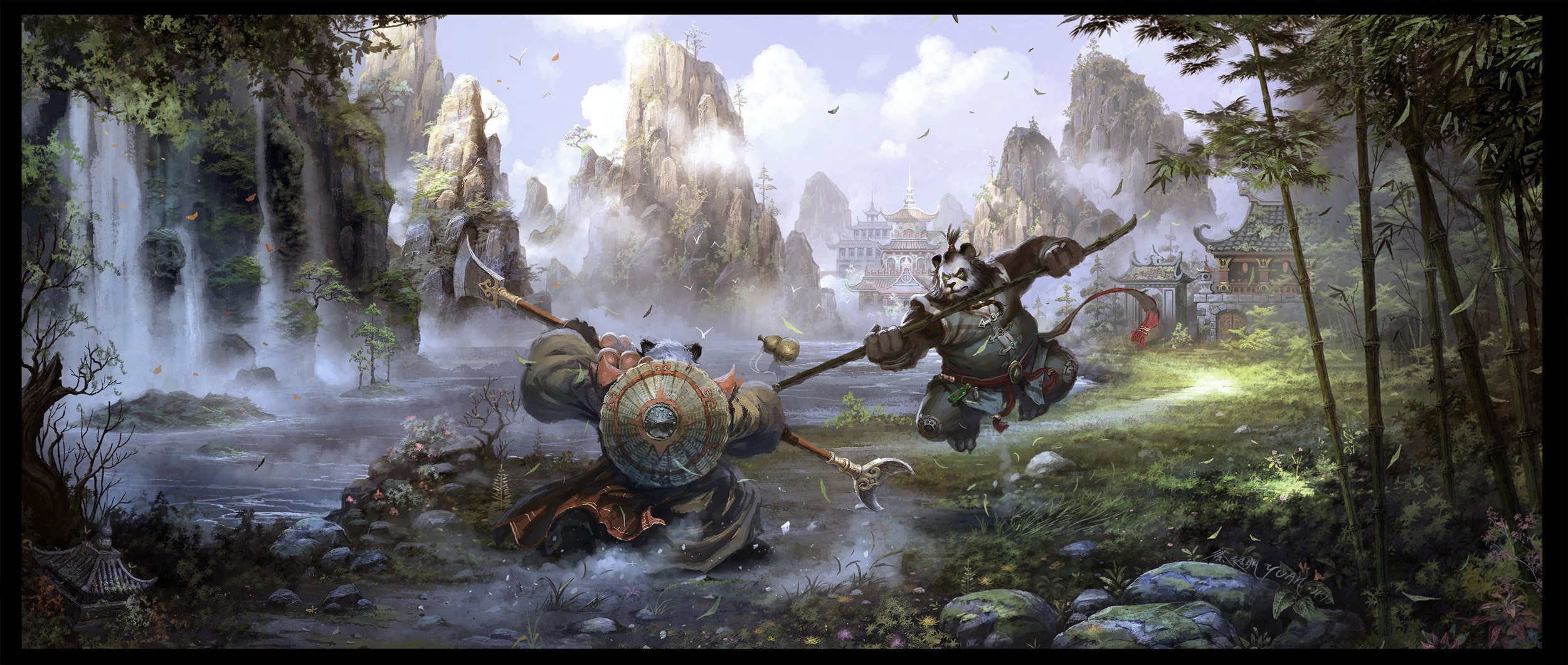 Pandaren (World Of Warcraft) HD Wallpaper and Background