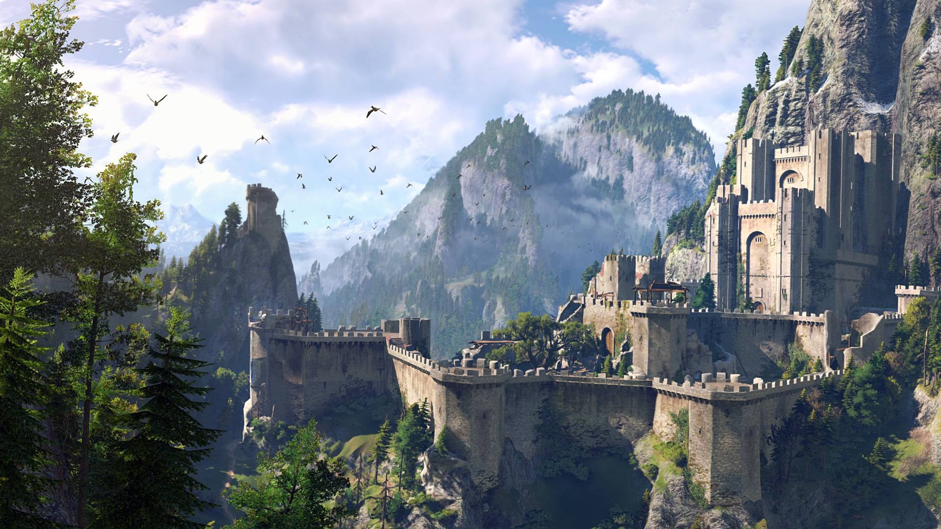 Fantasy Castle Wallpaper