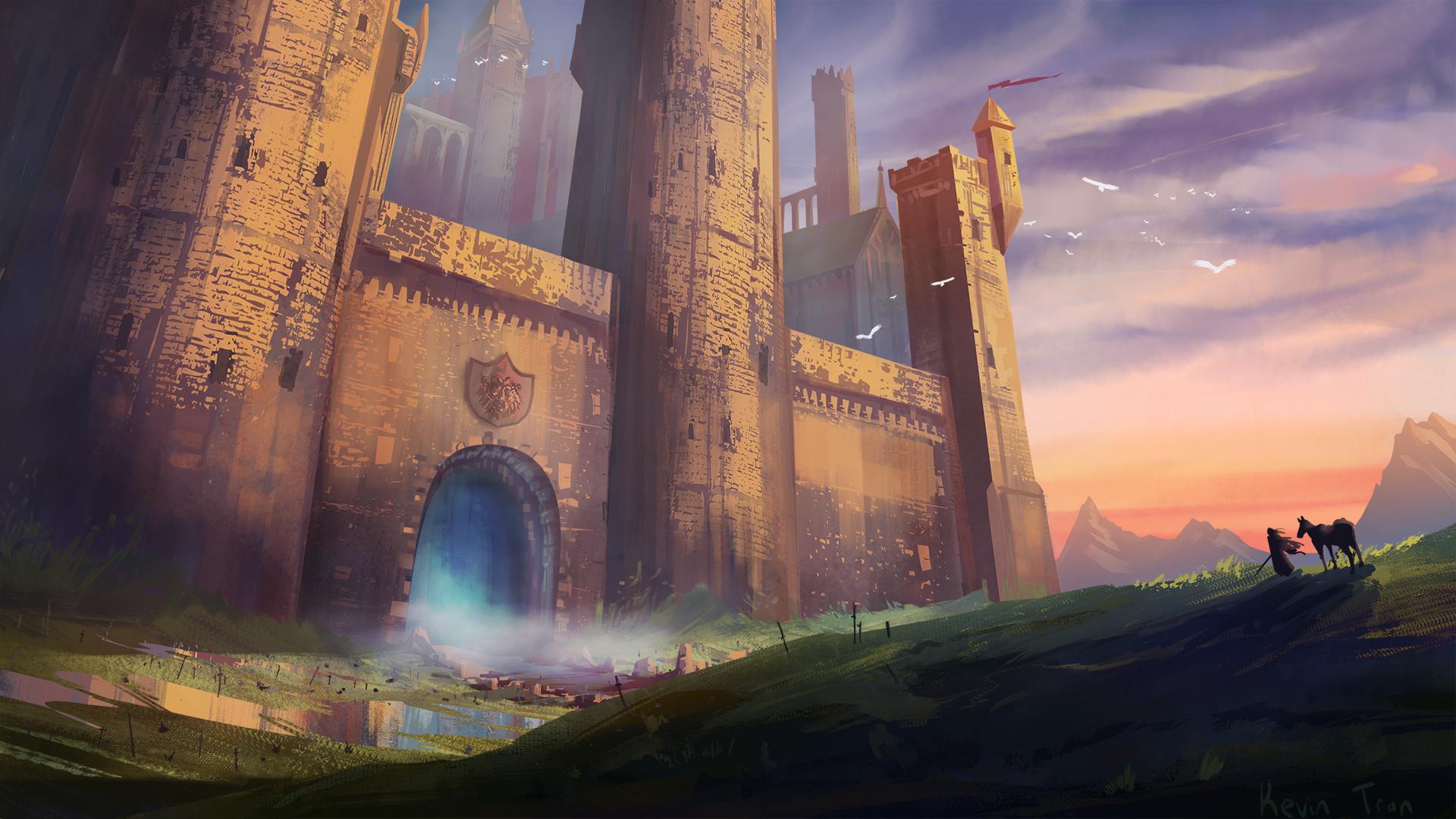 Fantasy Castle environment I made! [1920x1080]