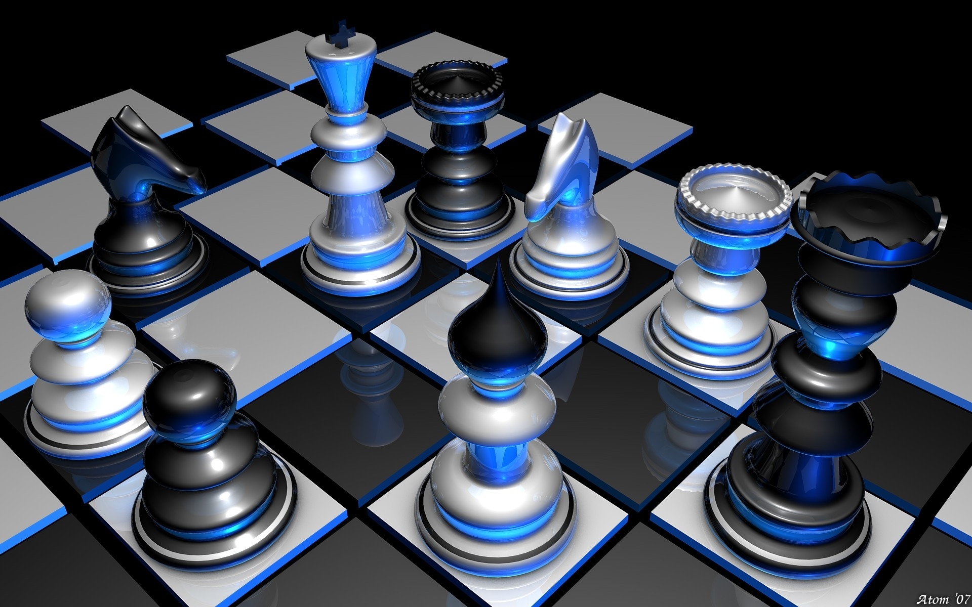 chess, 3D
