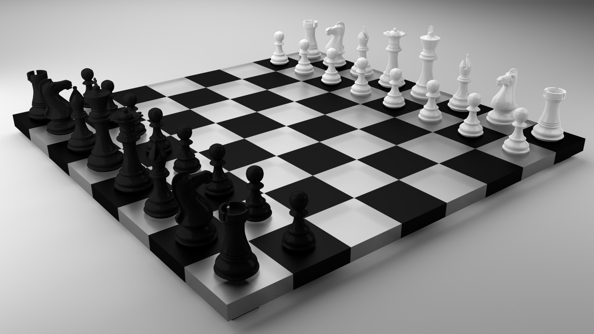 Download 3D HD Chess Game Wallpaper