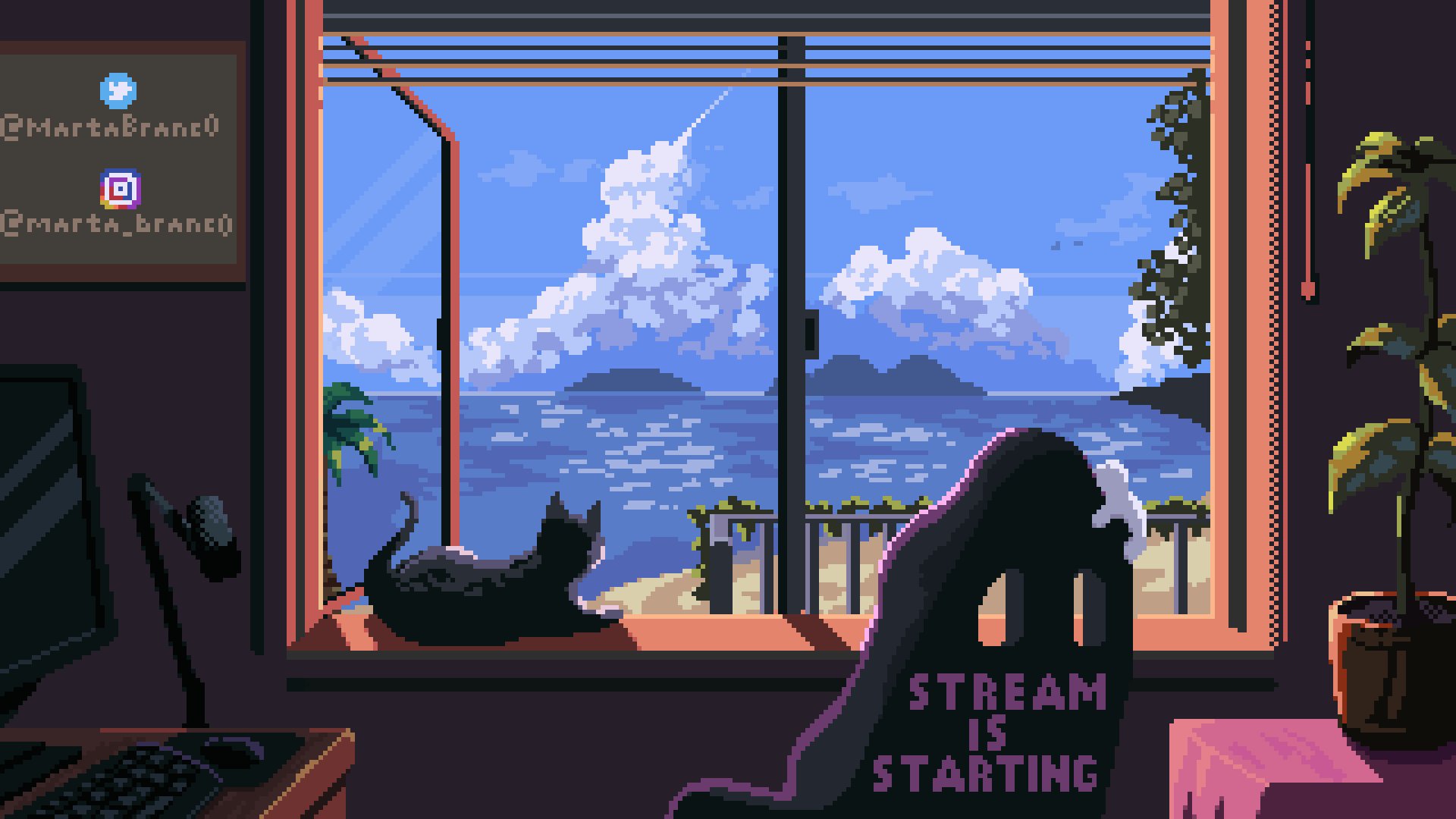 Pixel Art Journey Stream Starting Soon piece done for the amazing !