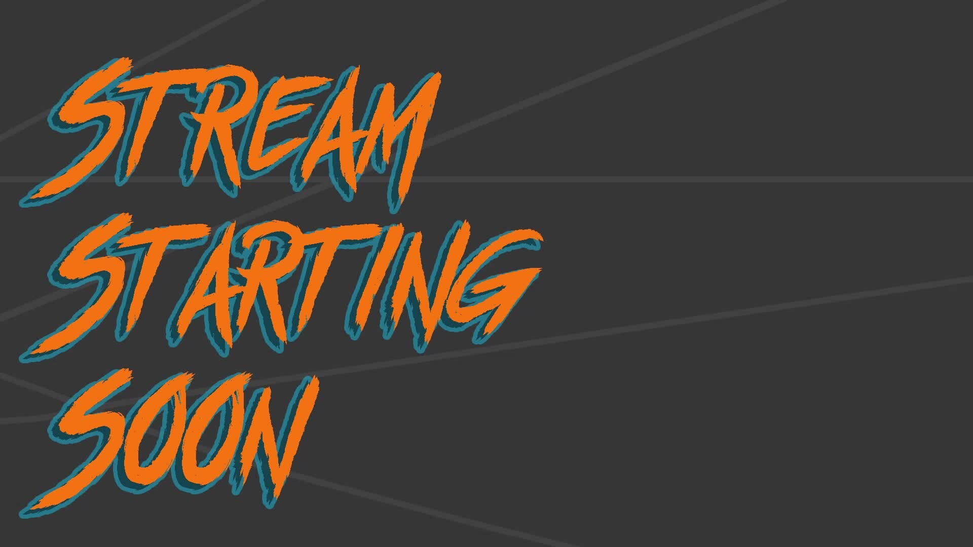 Stream Starting Soon Animation