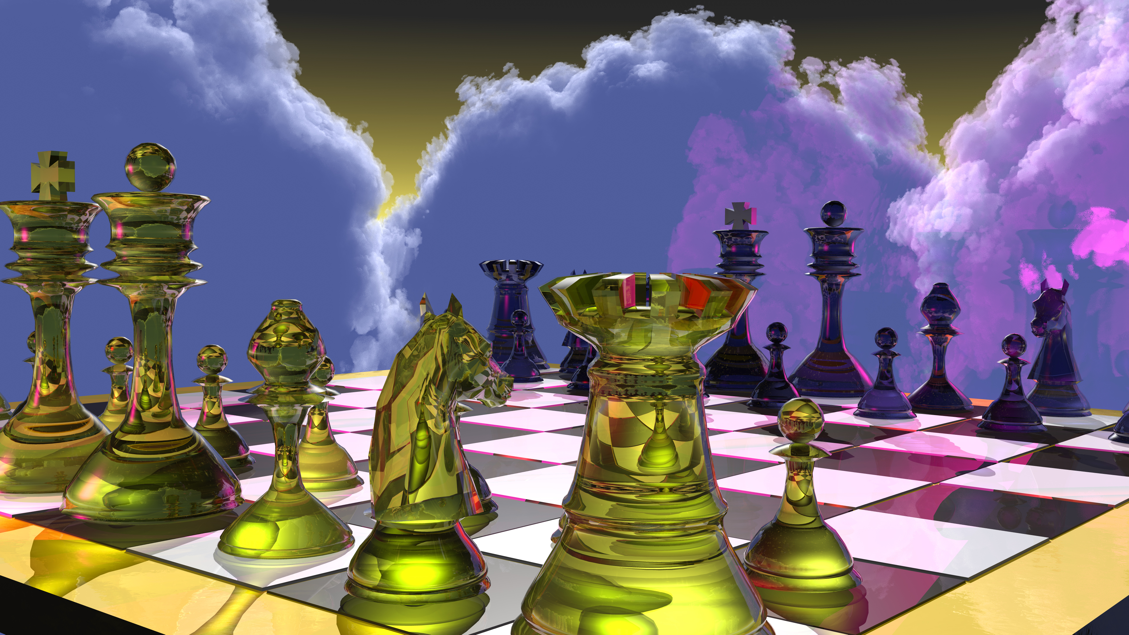 3D Chess Wallpaper 01  Chess, Chess game, 3d chess