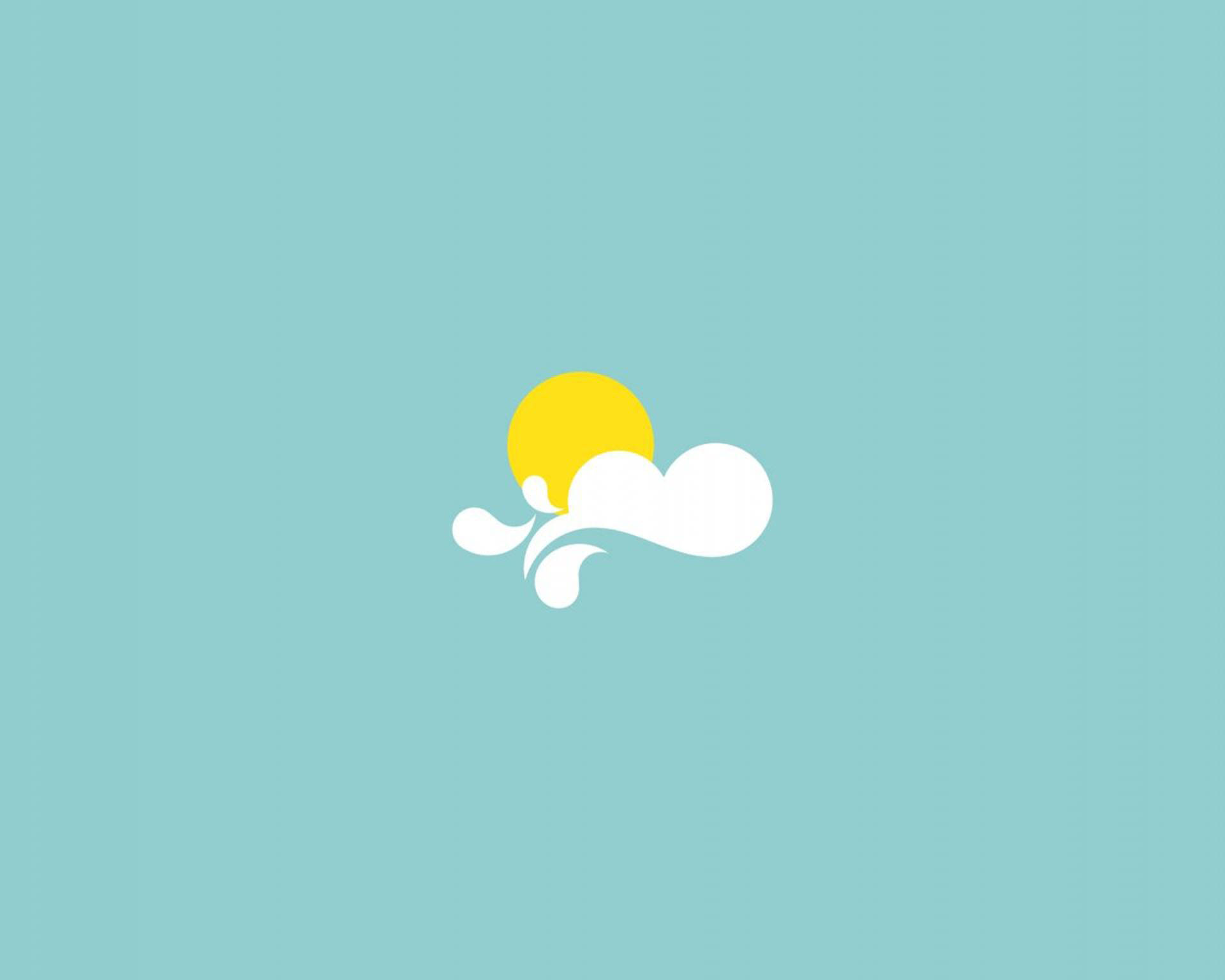 Download Minimalist Aesthetic Desktop Sun Vector Wallpaper