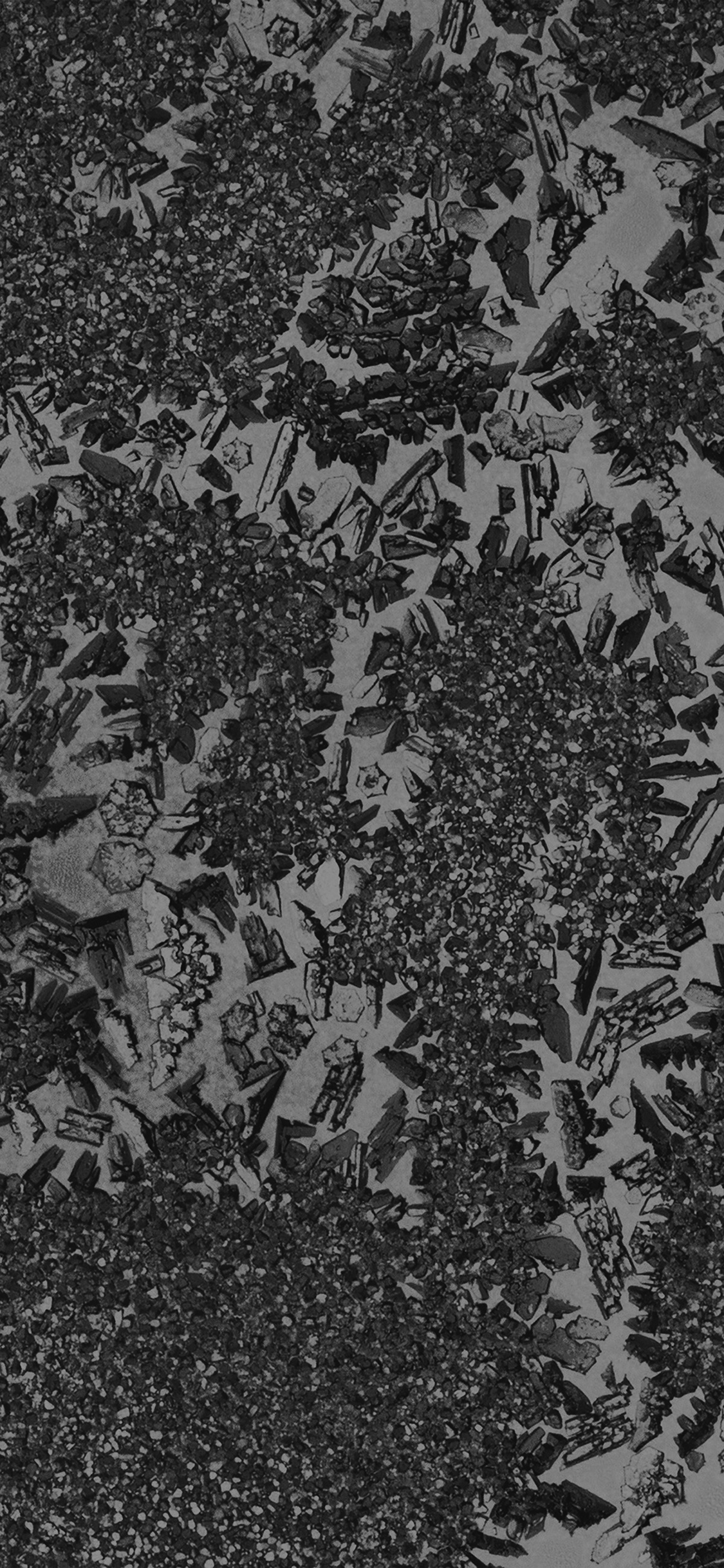 ice bw dark mineral crack abstract pattern