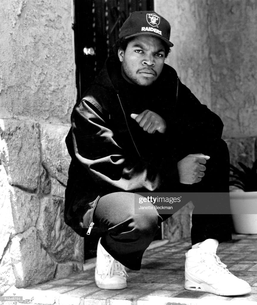 Portrait of O'Shea Jackson, better known as the rapper Ice Cube, at. News Photo