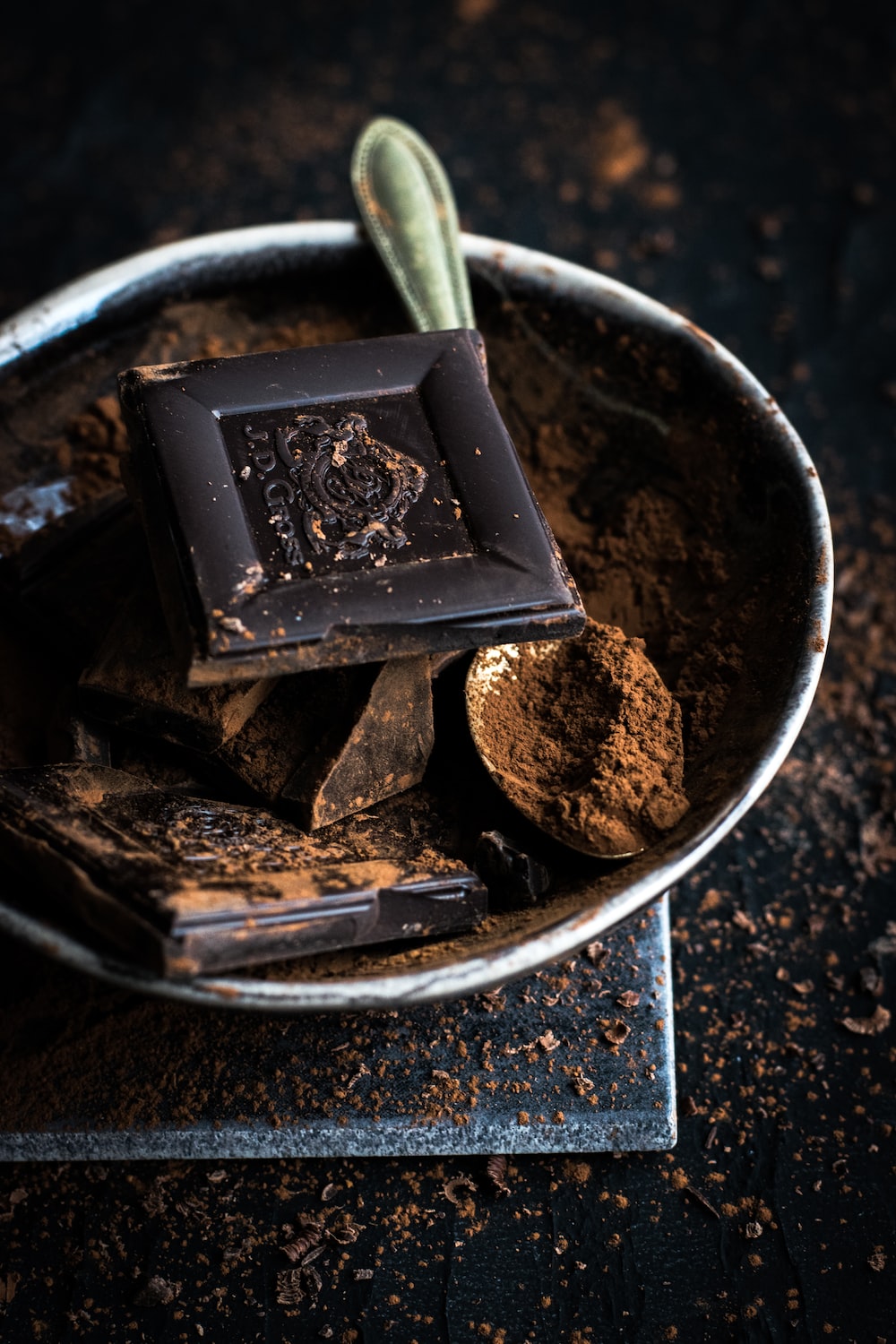 Dark Chocolate Picture. Download Free Image