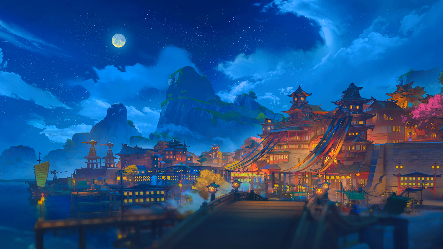 SHARE Lantern Rite Festival Wallpaper Genshin Impact