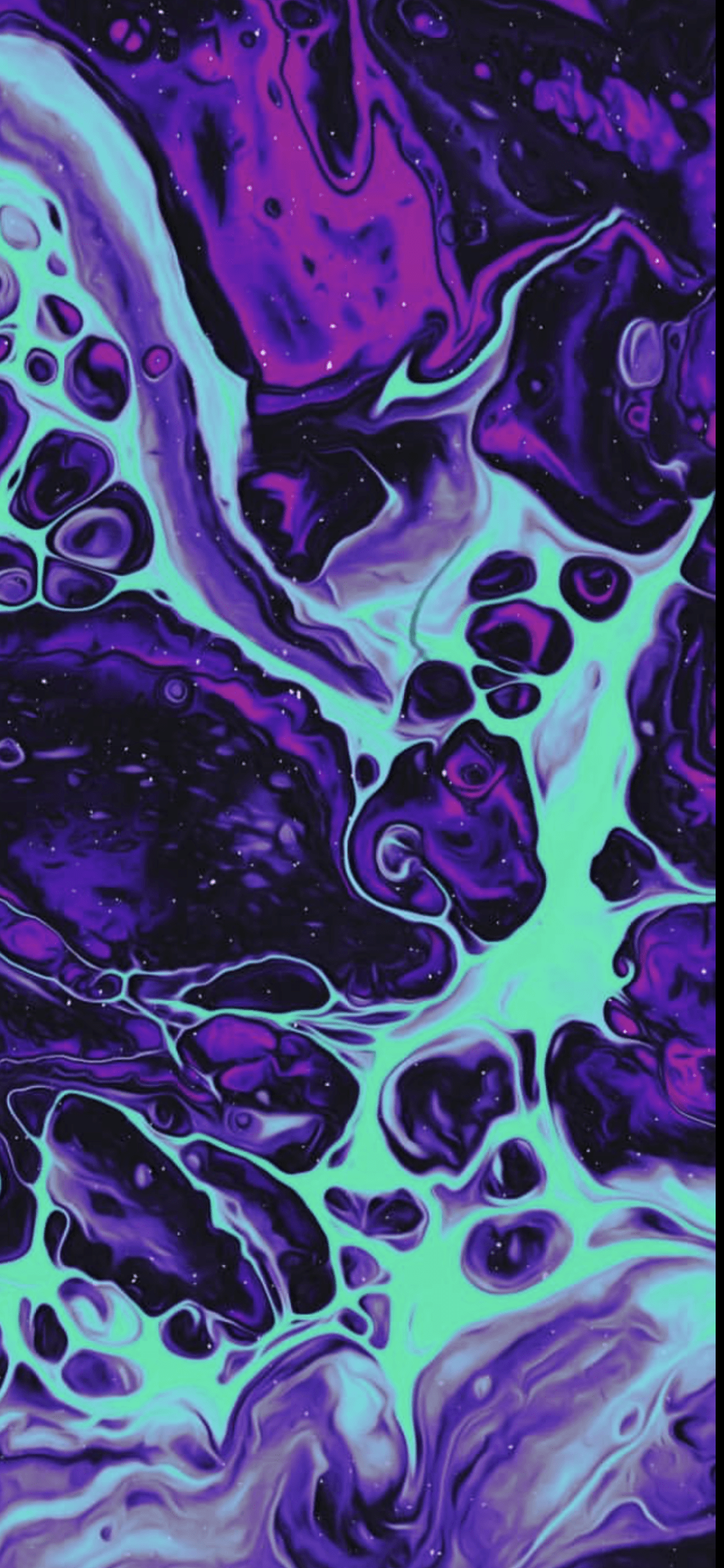 Liquid Purple Wallpaper