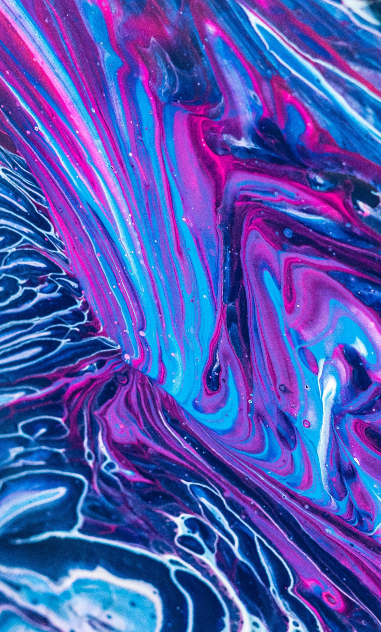 Download wallpaper 1280x2120 purple theme, fluid art, artwork, iphone 6 plus, 1280x2120 HD background, 19568