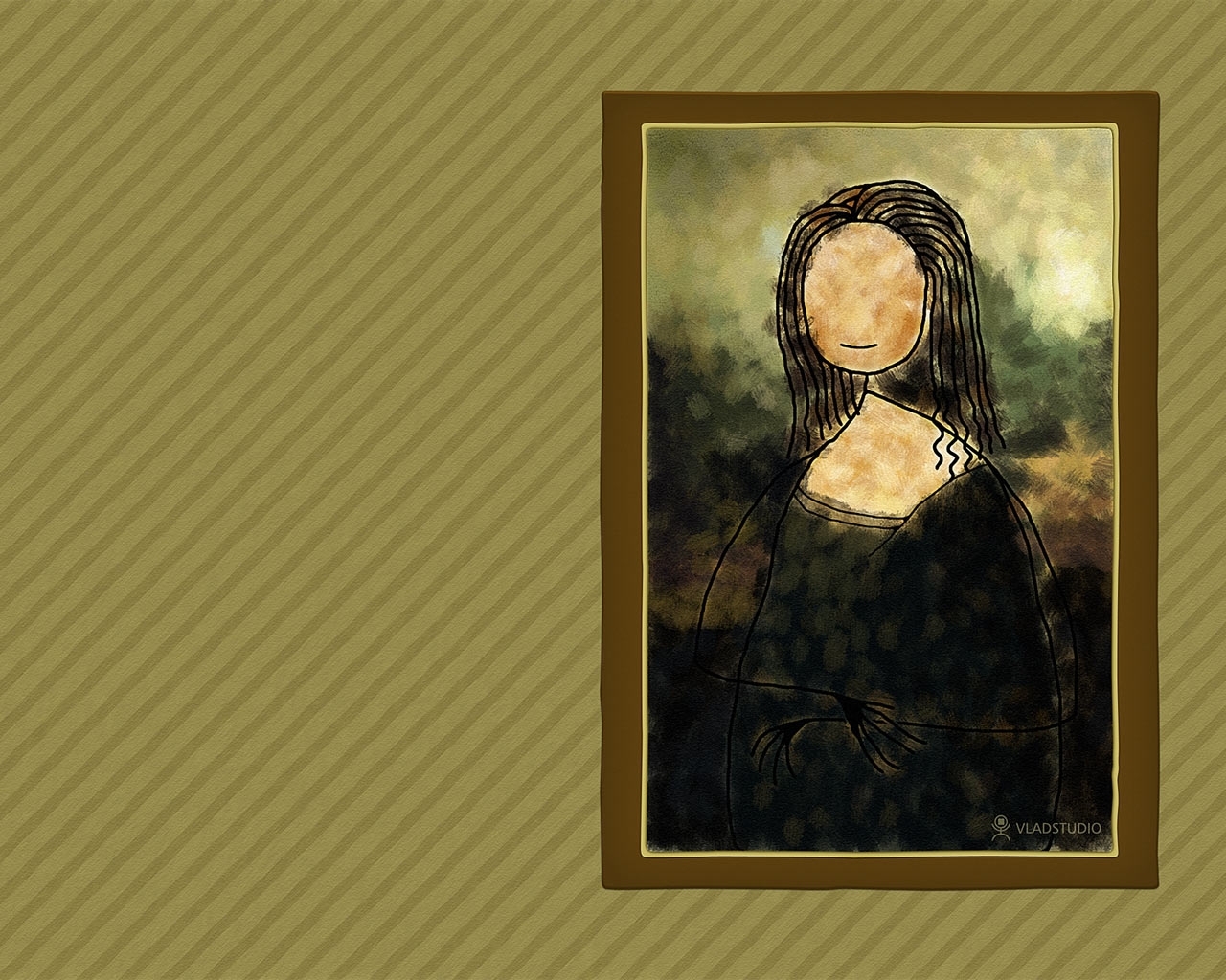 Mobile wallpaper: La Giokonda Mona Lisa