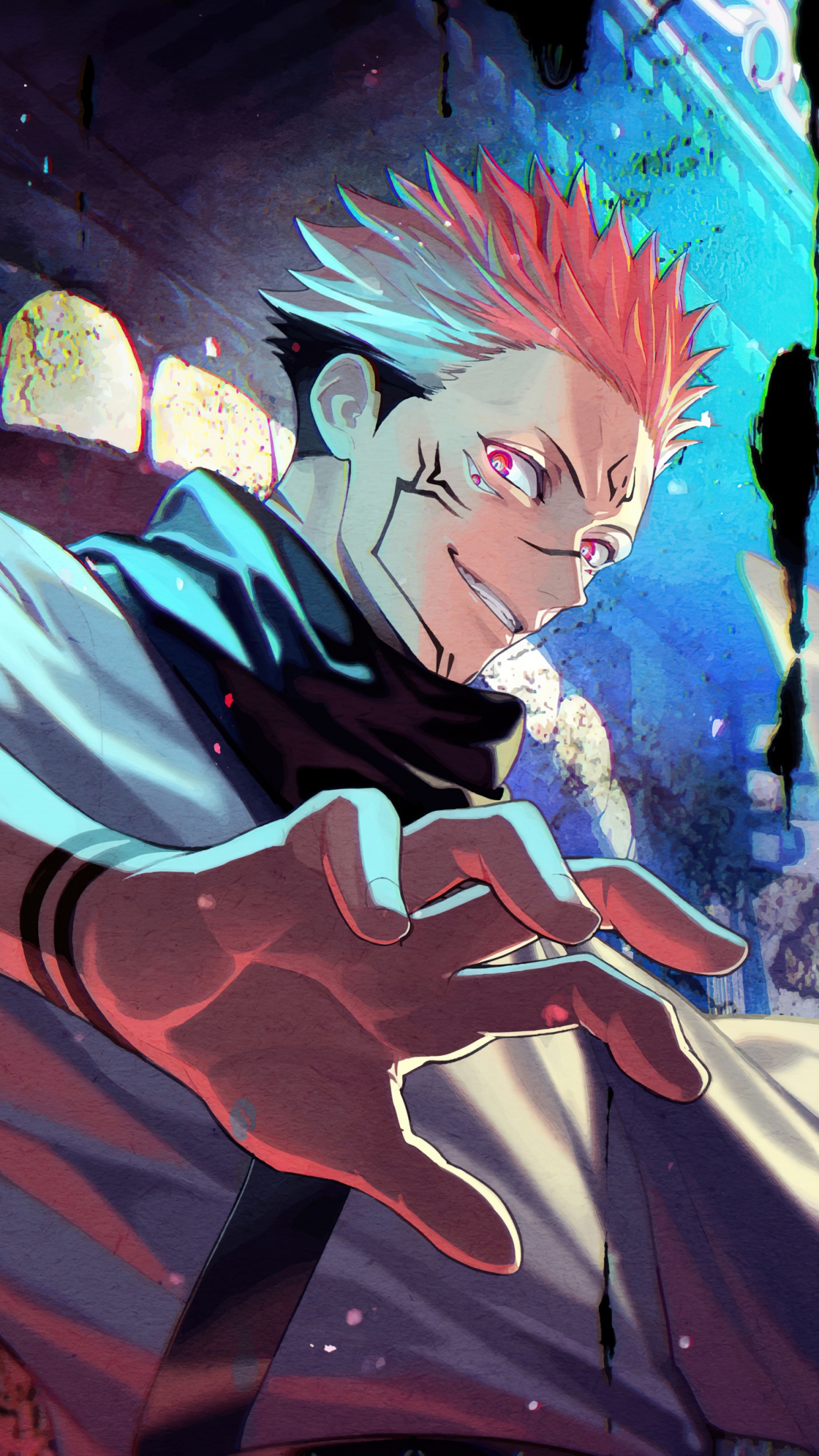 Yuji Itadori Wallpaper 4K, Jujutsu Kaisen, 2022 Series