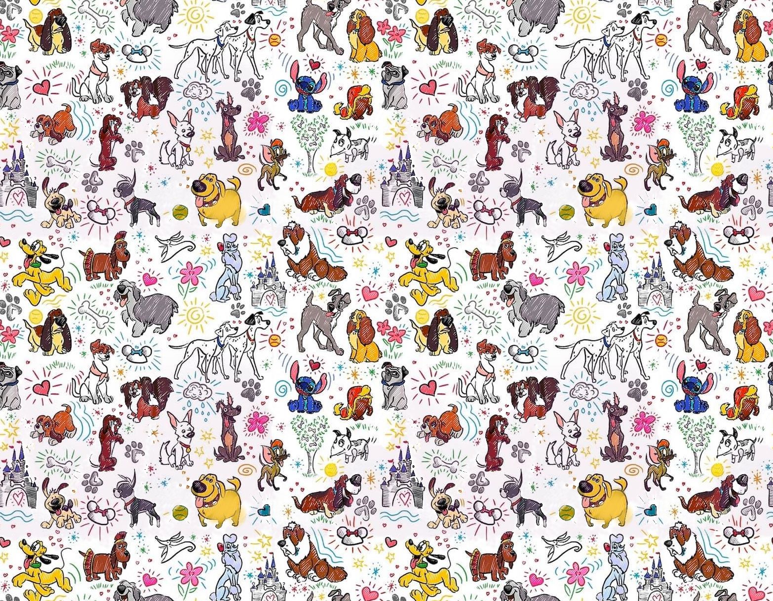 Disney Dogs Dooney and Bourke. Disney artwork, Disney phone wallpaper, Disney drawings