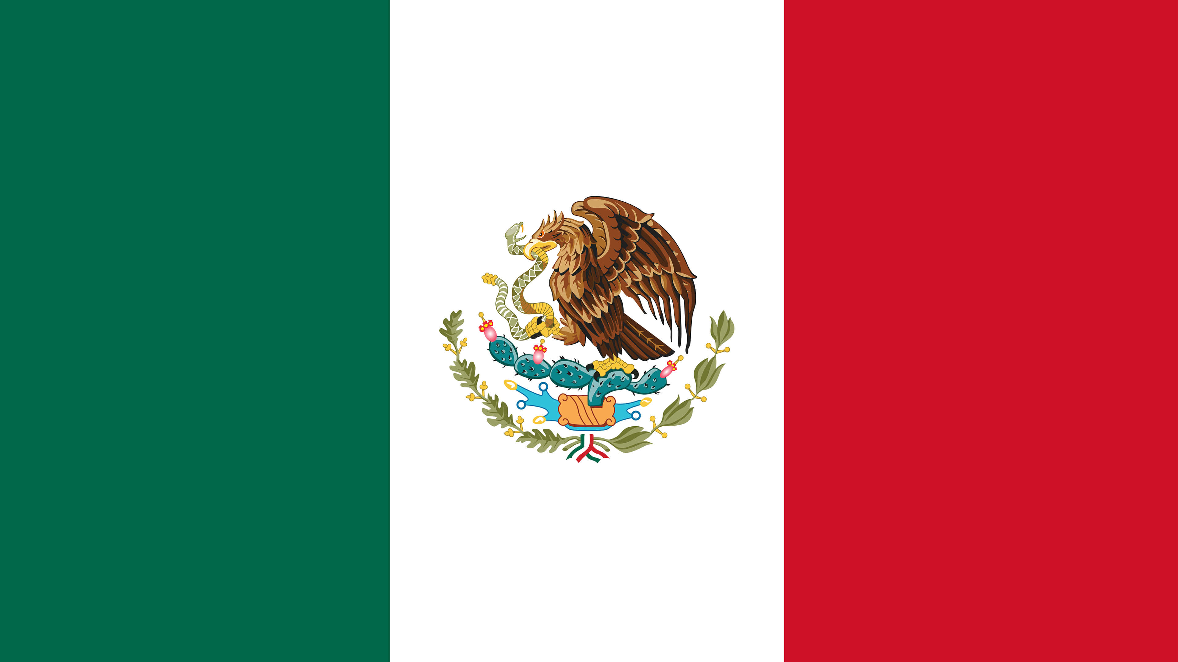 Mexico Flag UHD 4K Wallpaper