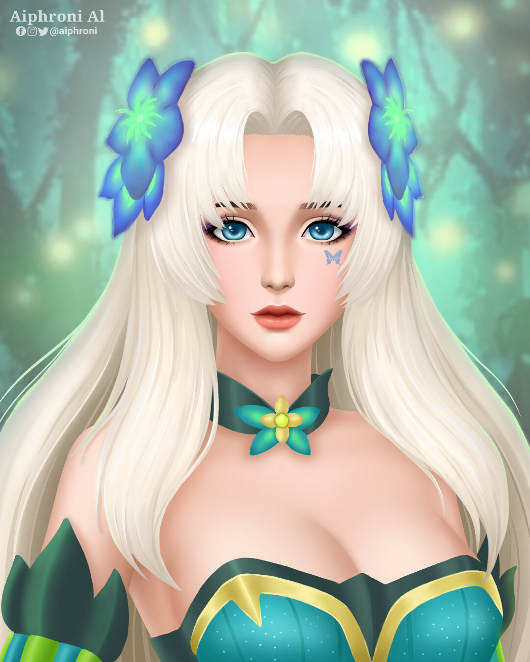 MLBB Odette Butterfly Goddess