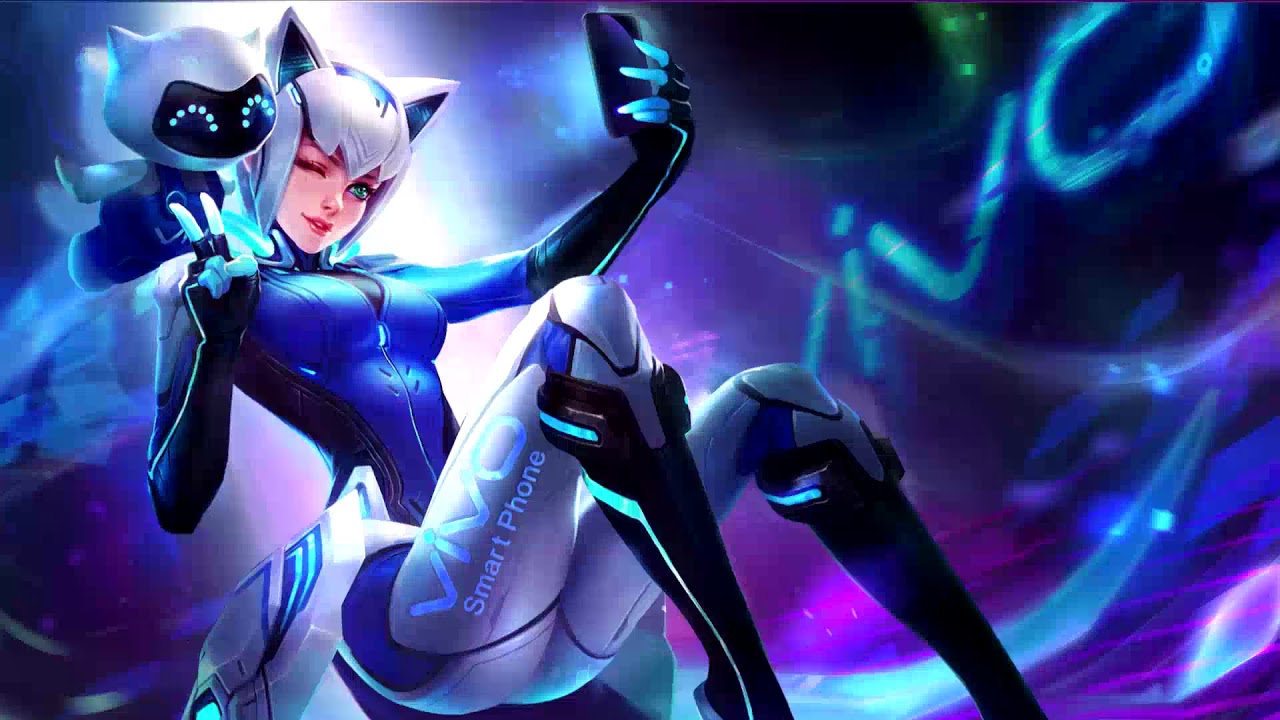 Eudora Vivo Selfie Goddess Animated Wallpaper