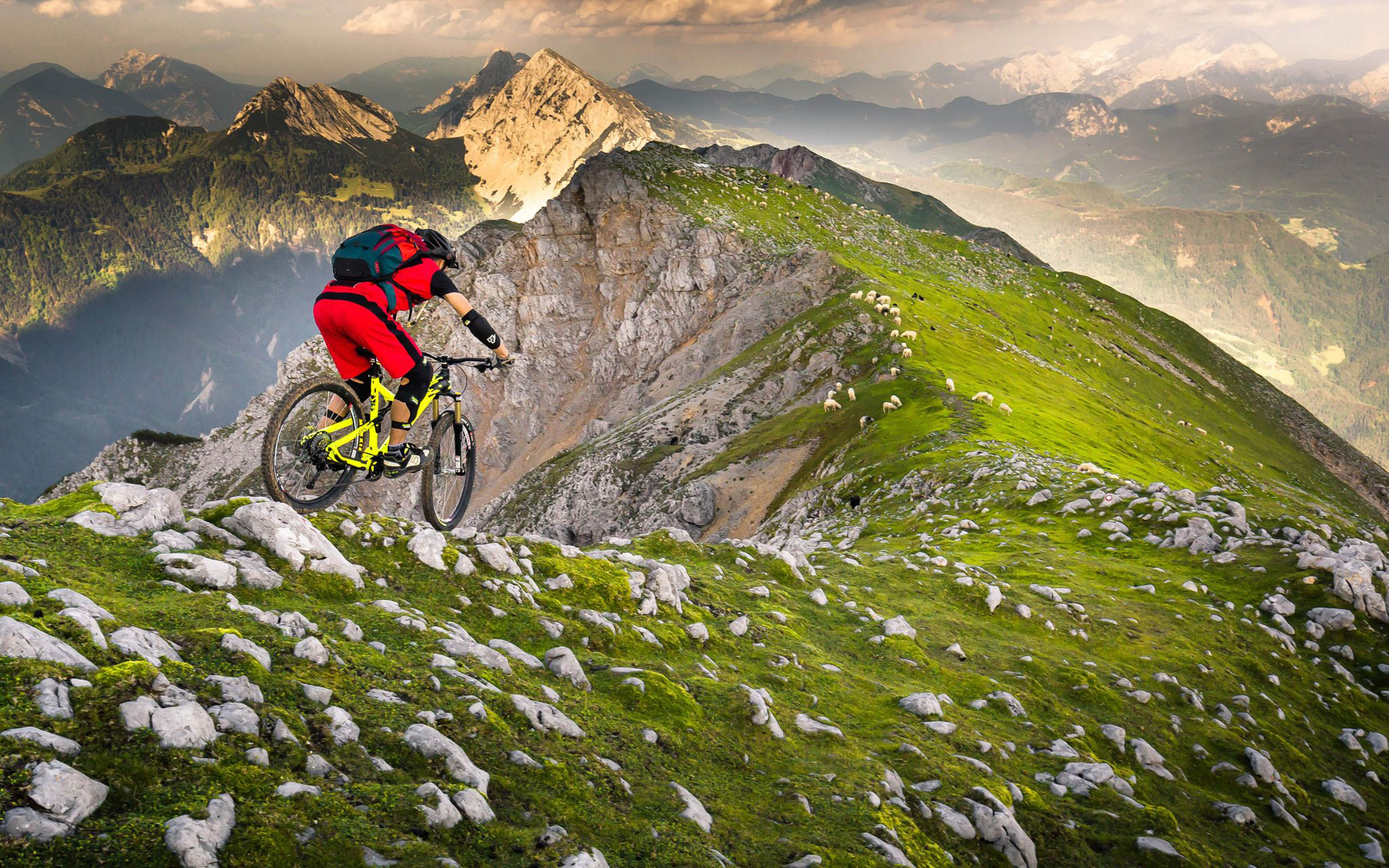 With Bicycle All Over The World Mountain Bike Trails 4k Ultra HD Wallpaper, Wallpaper13.com