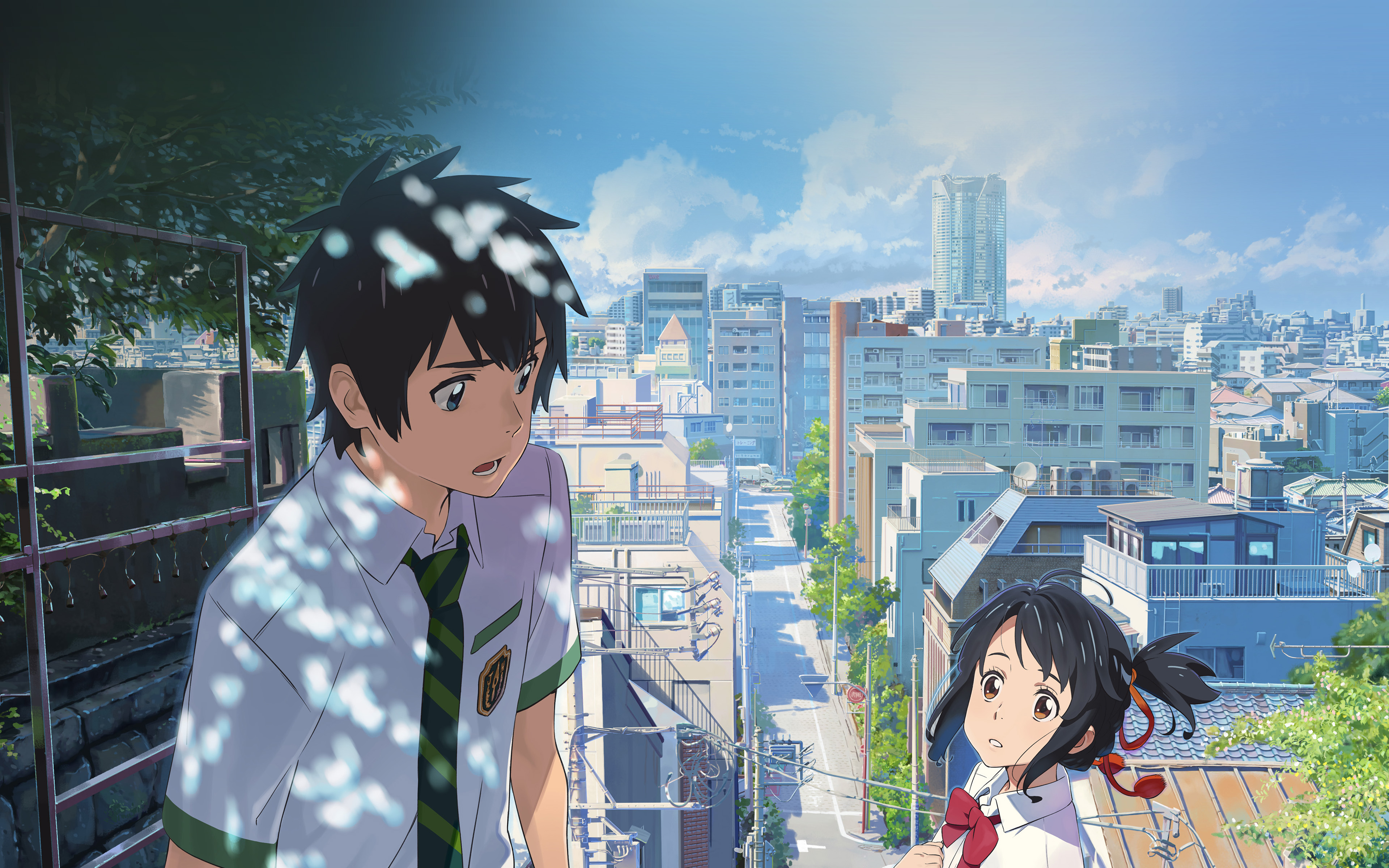 Yourname Anime Summer Art Illustration