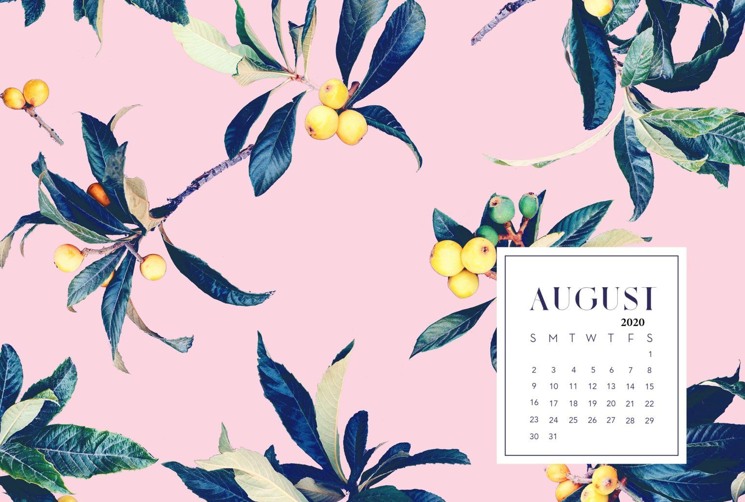Floral August 2020 Calendar Wallpaper. Calendar wallpaper, Desktop wallpaper calendar, Desktop wallpaper