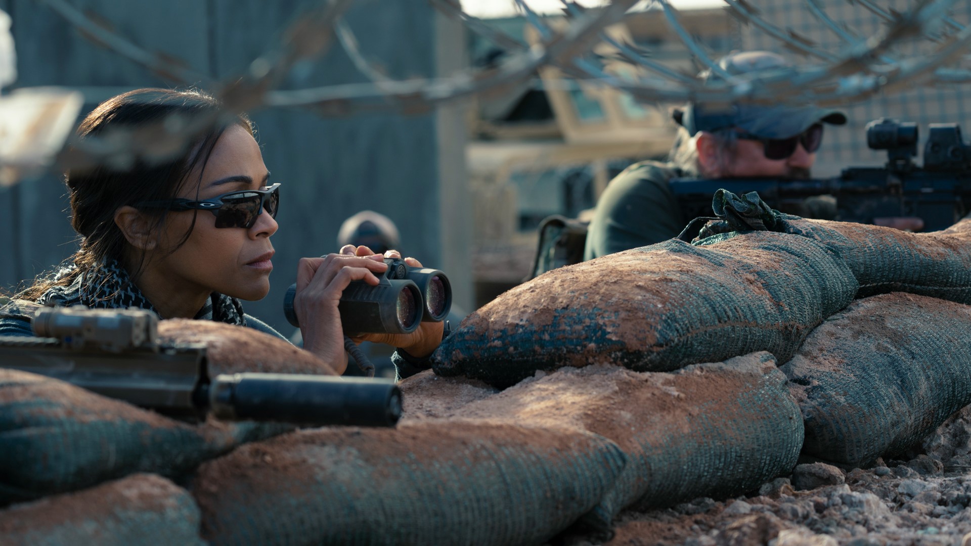 Laysla de Oliveria, star of SPECIAL OPS: LIONESS talks about working with a legendary cast