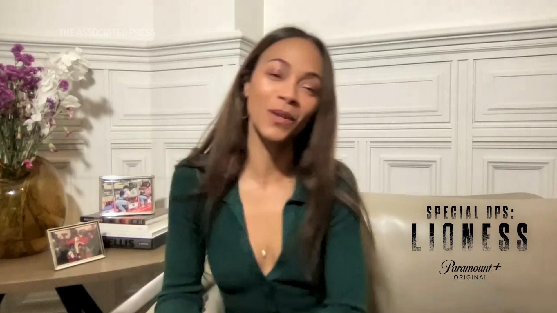 Zoe Saldana explains why she first passed on 'Special Ops: Lioness' role