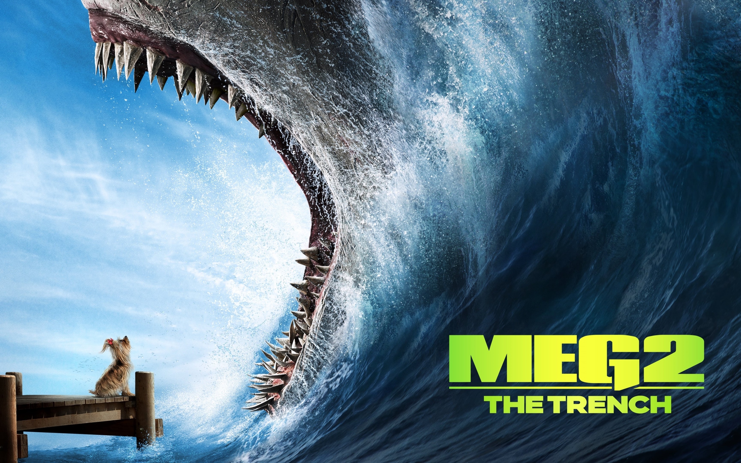 Meg 2: The Trench Wallpaper 4K, 2023 Movies