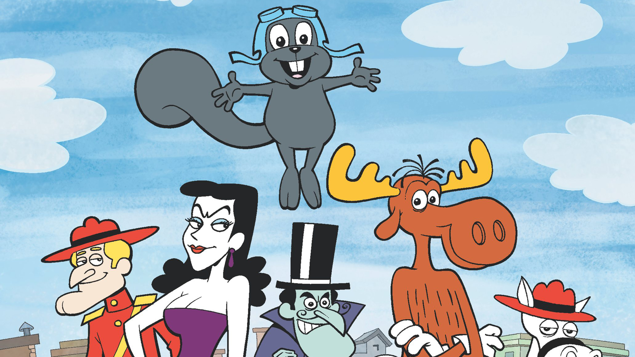 Hokey smoke, Bullwinkle! Rocky and his friends are back