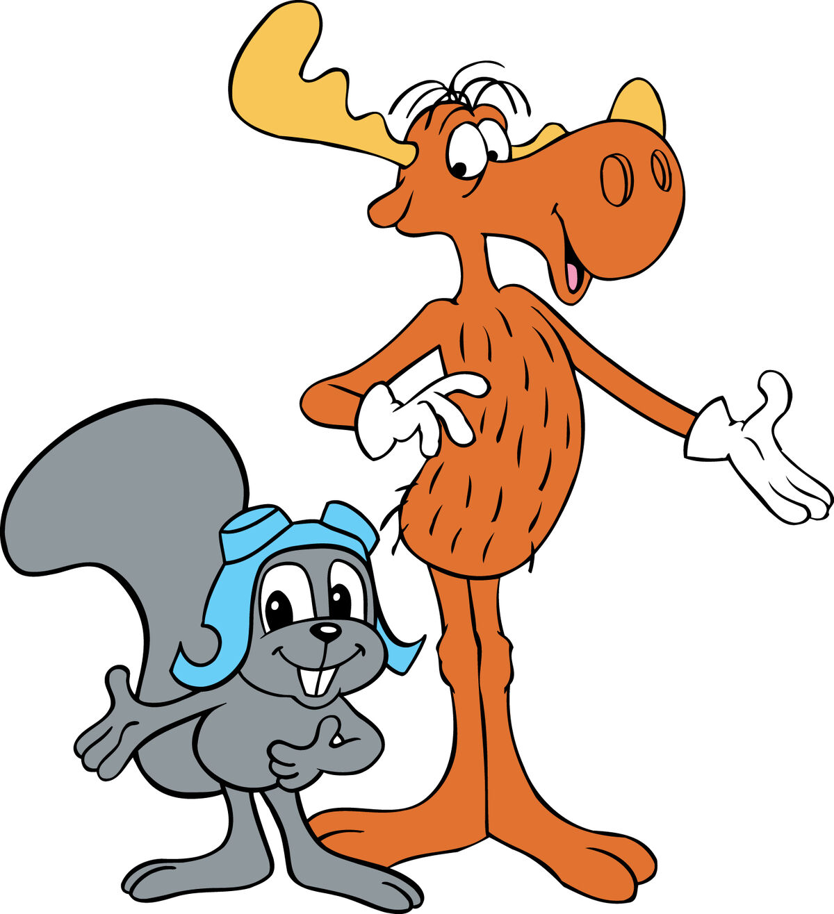 Rocky and Bullwinkle. Pooh's Adventures