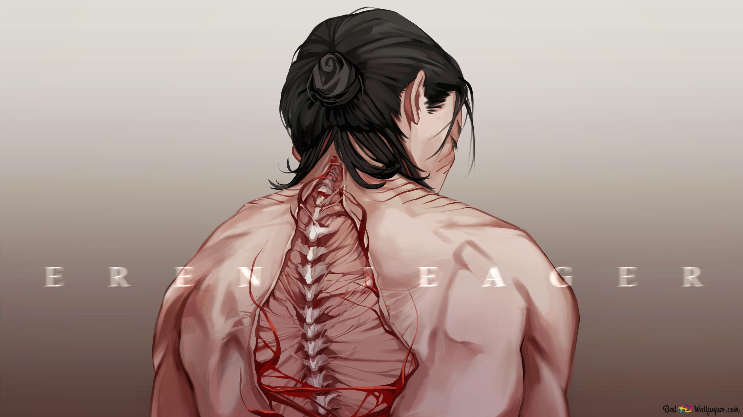 eren yeager 15 6K wallpaper download