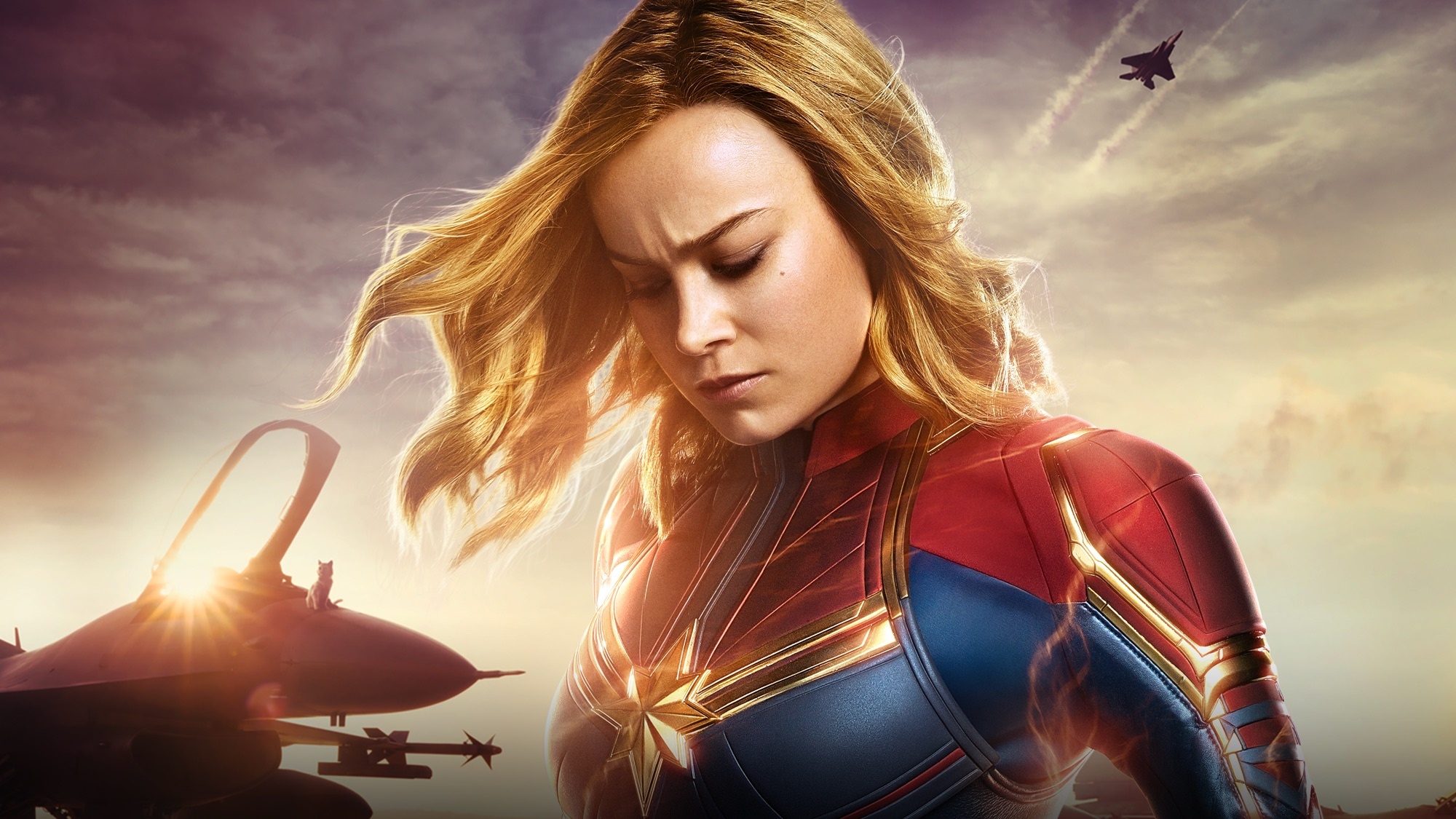 Captain Marvel HD, Brie Larson Gallery HD Wallpaper