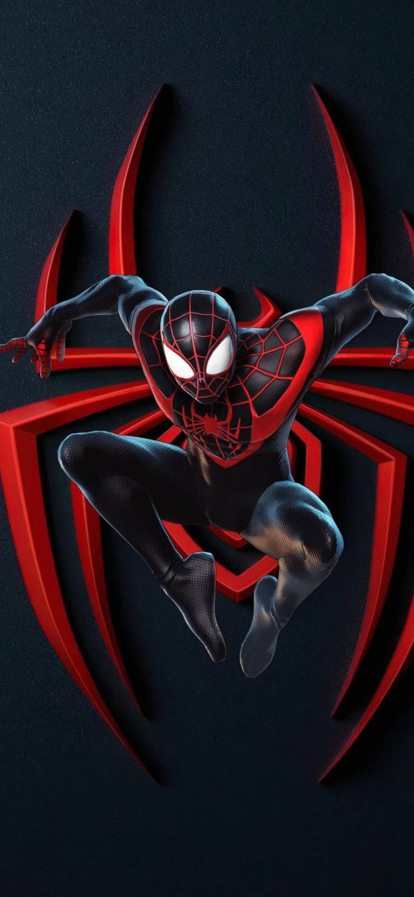 Download Miles Morales Spider Man IPhone XR Wallpaper
