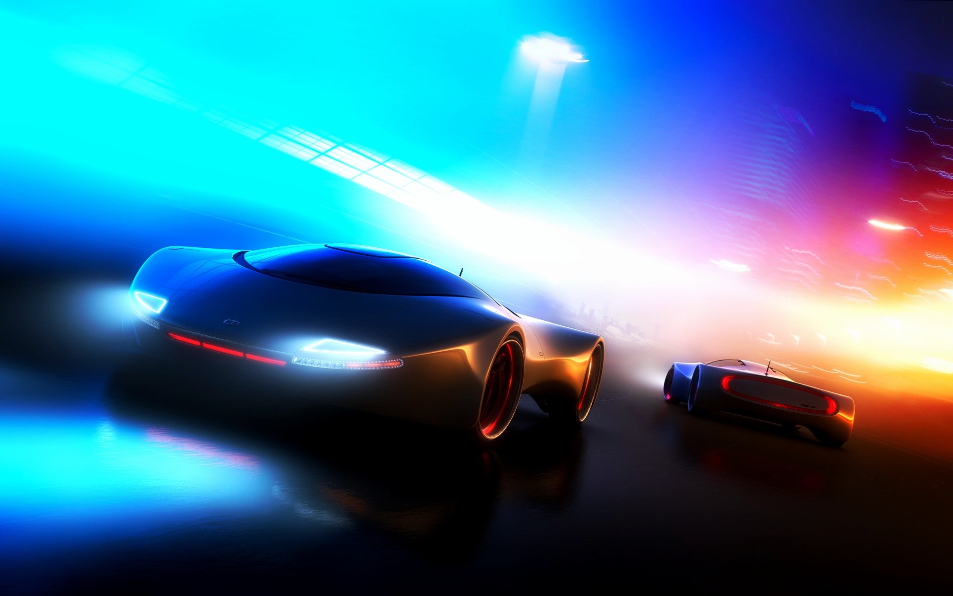 car, vehicle, atmosphere, imagination, light, screenshot, computer wallpaper, atmosphere of earth Gallery HD Wallpaper