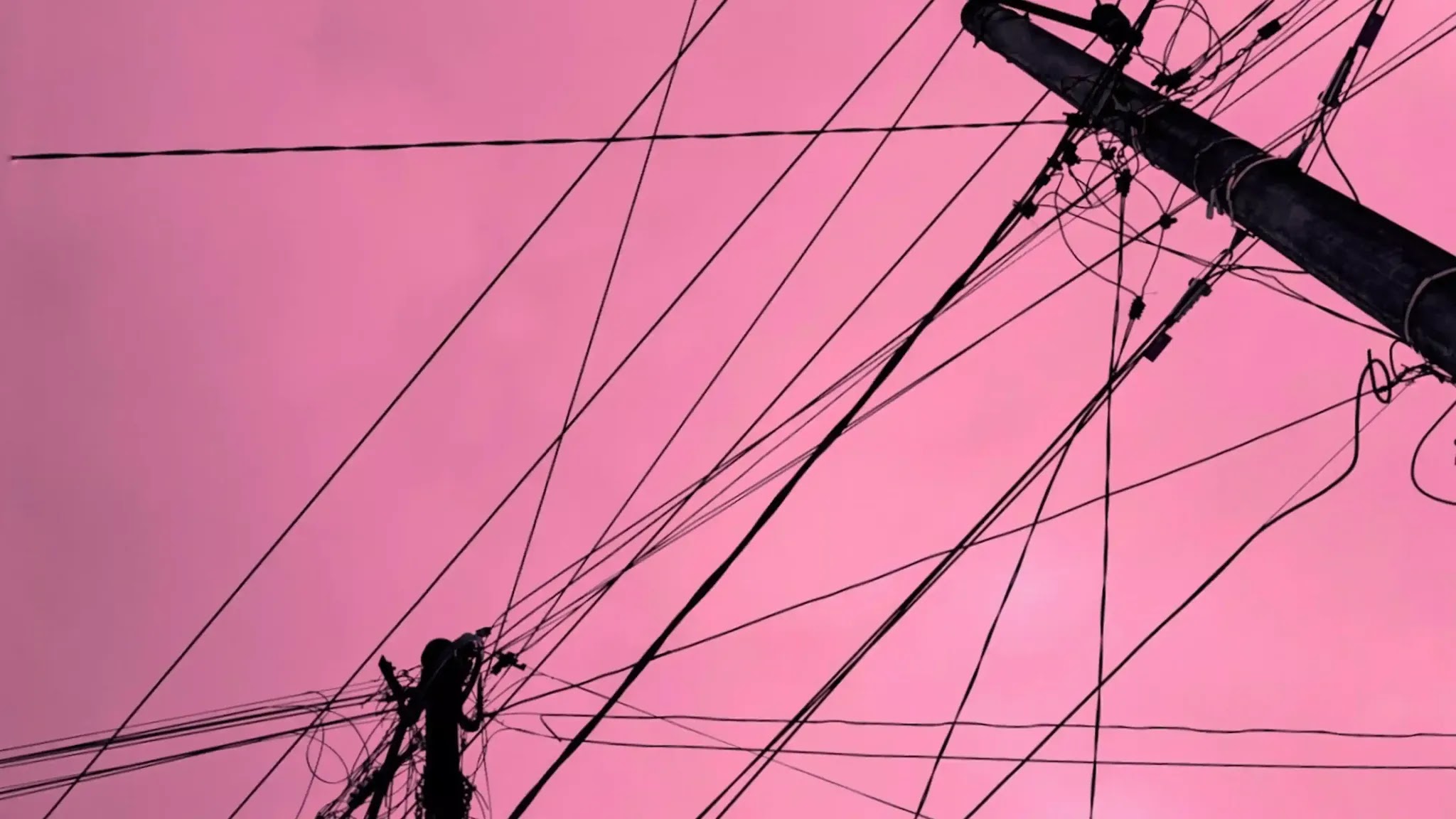 Black pink wallpaper in 4k resolution for iphone