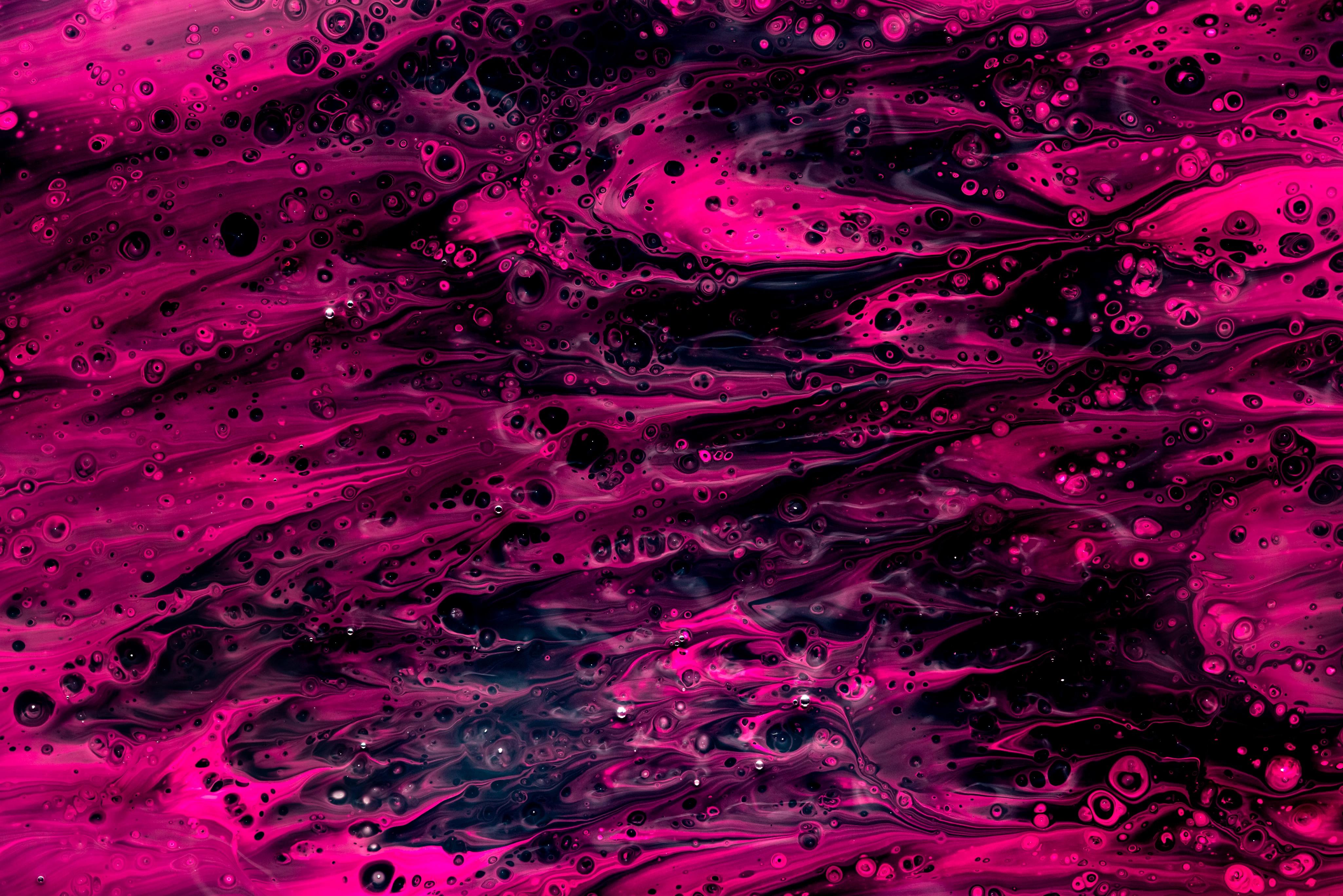 Abstract Paint 4K, Pink Gallery HD Wallpaper