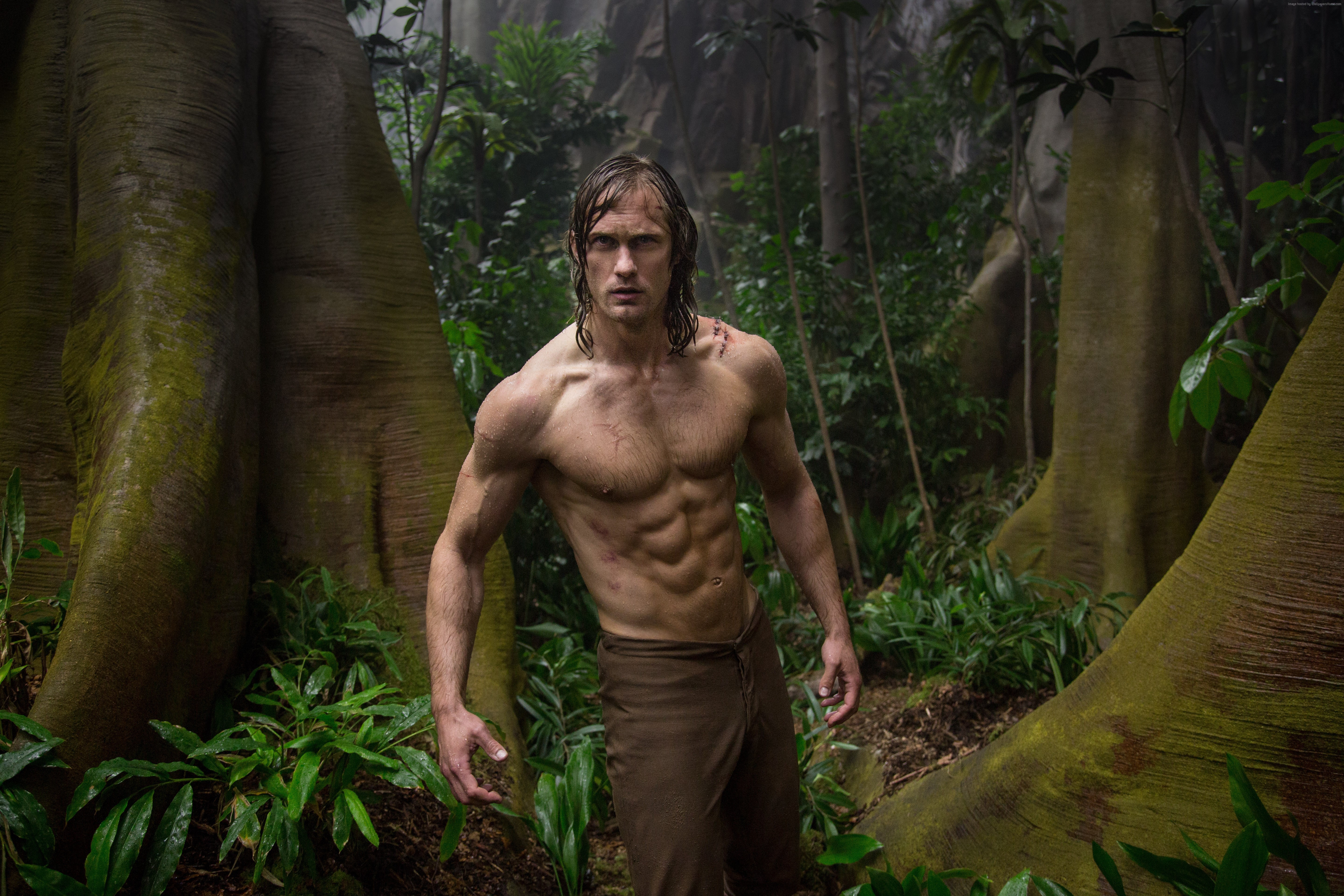 4K, 5K, Men, The Legend of Tarzan 2016, Beautiful Gallery HD Wallpaper