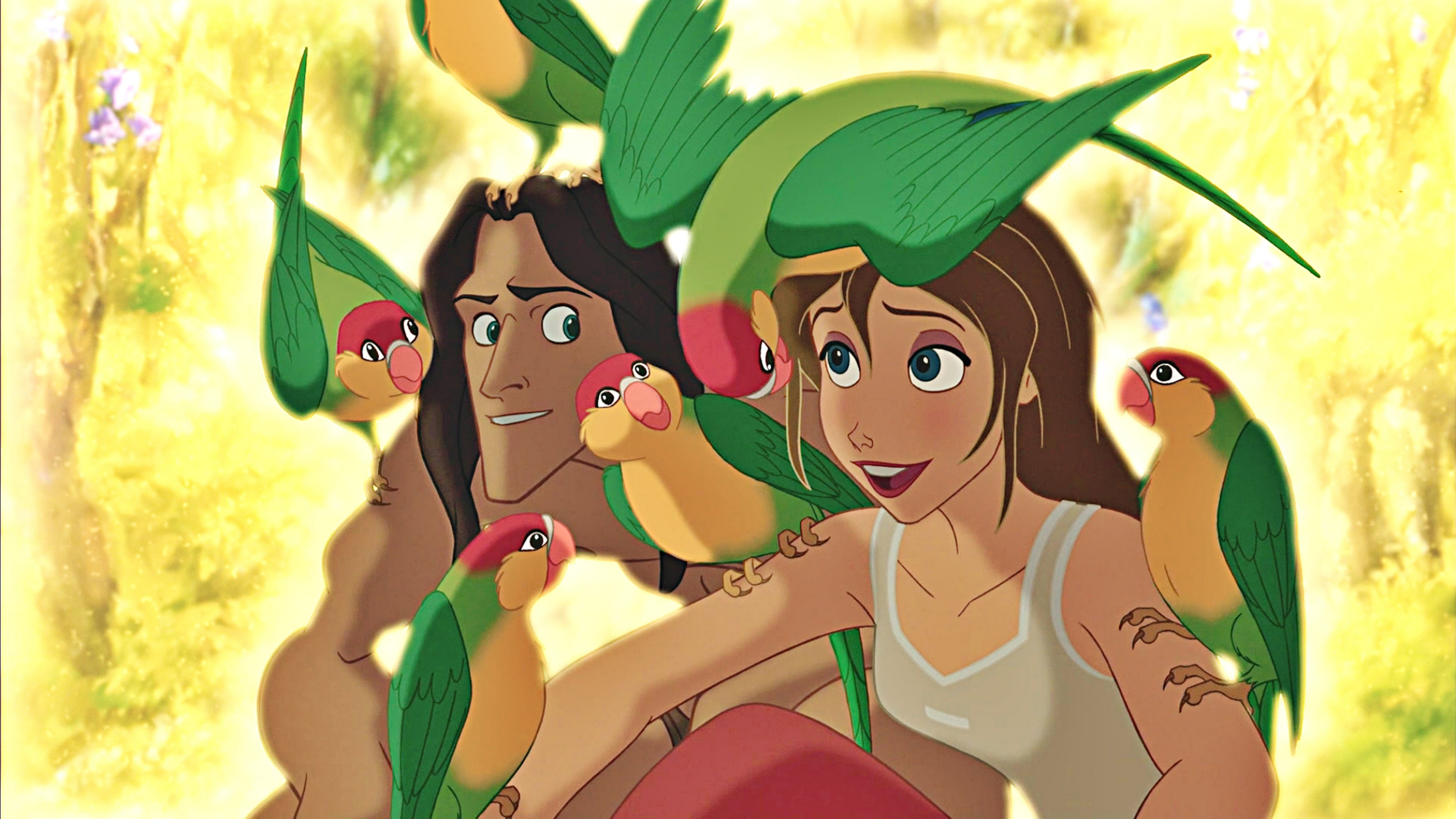 Wallpaper / action, tarzan, adventure, family, 4K, animation free download