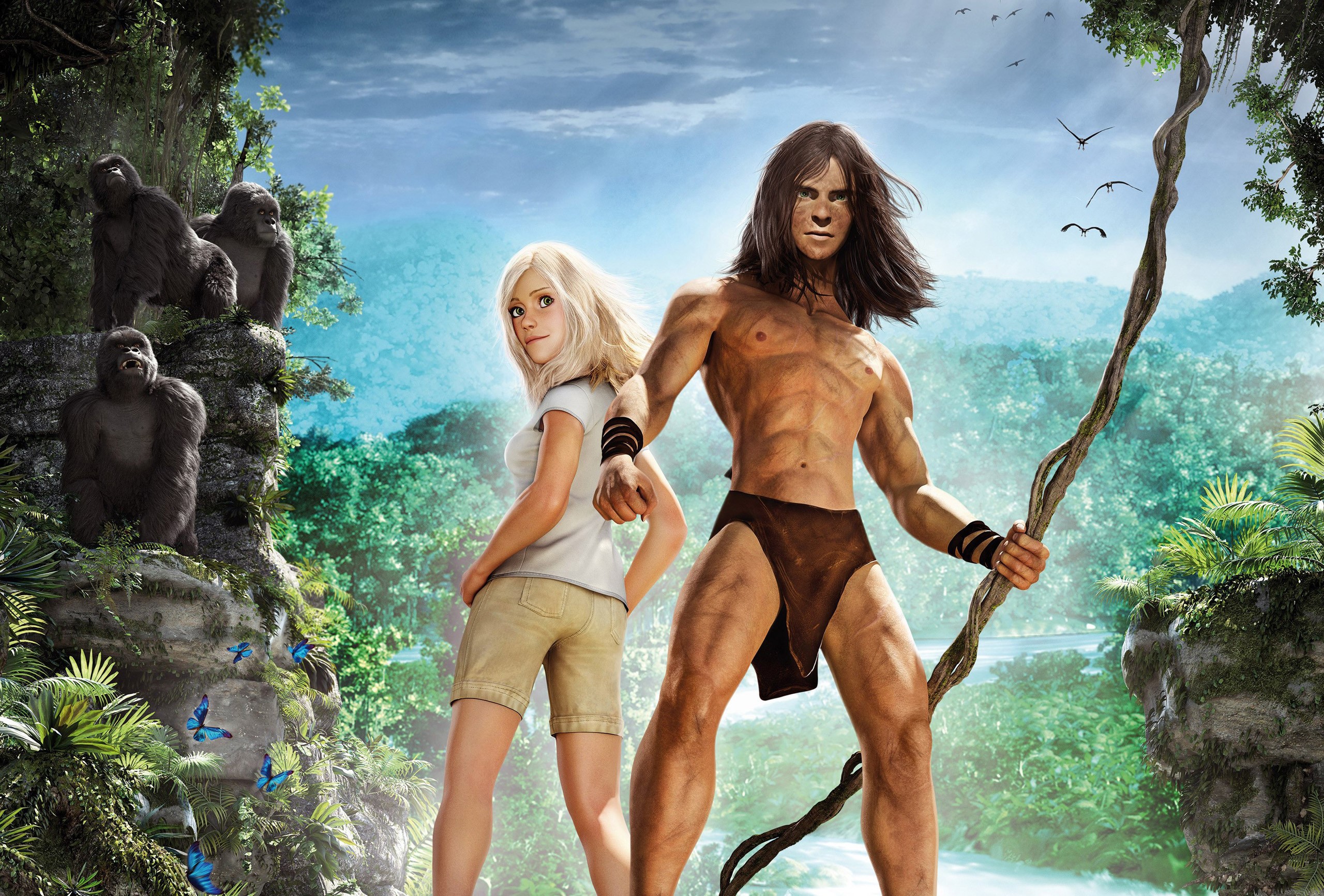 Tarzan 2013, Tarzan, Men Gallery HD Wallpaper
