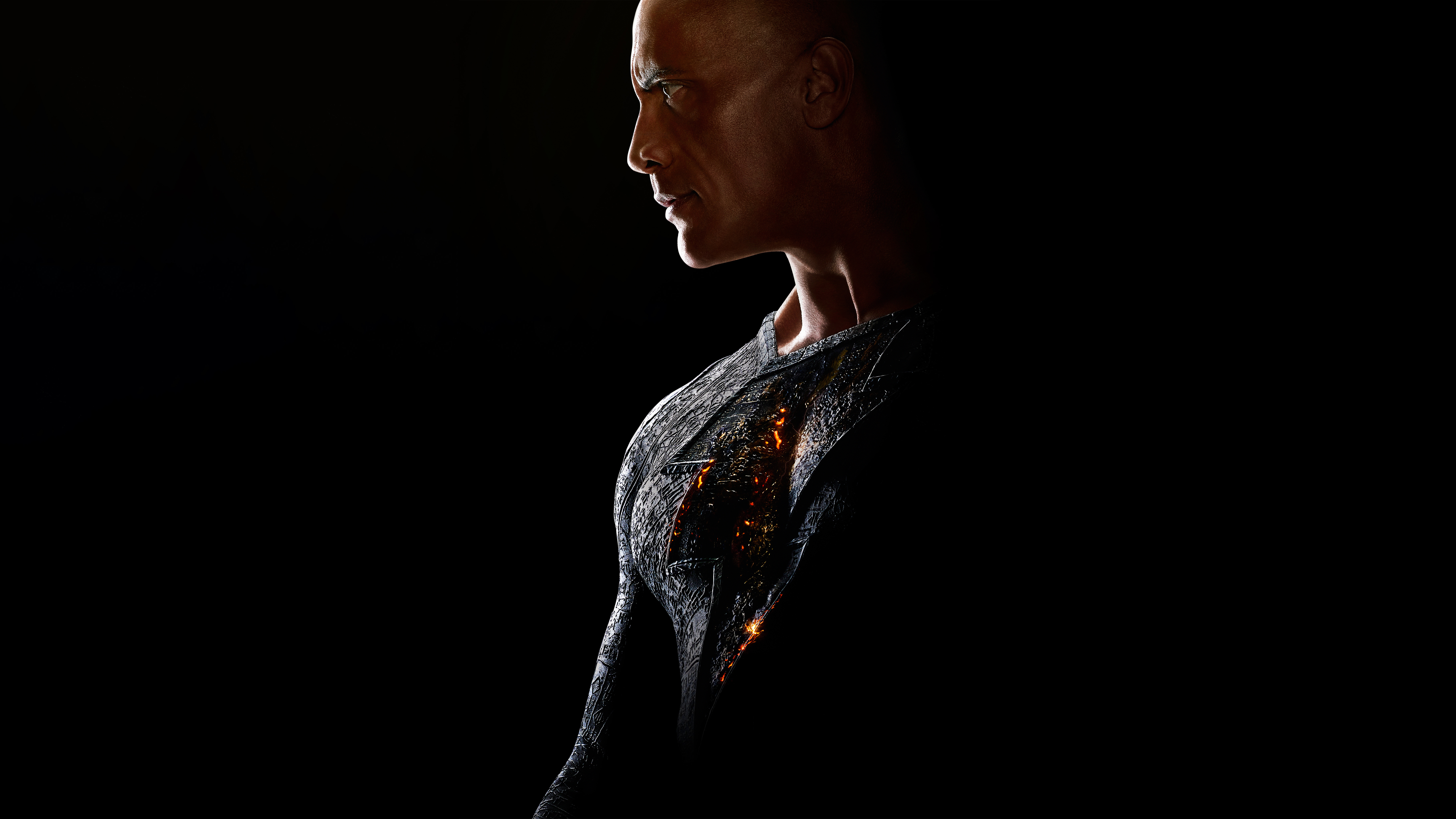 Dwayne Johnson Wallpaper 4K, Black Adam