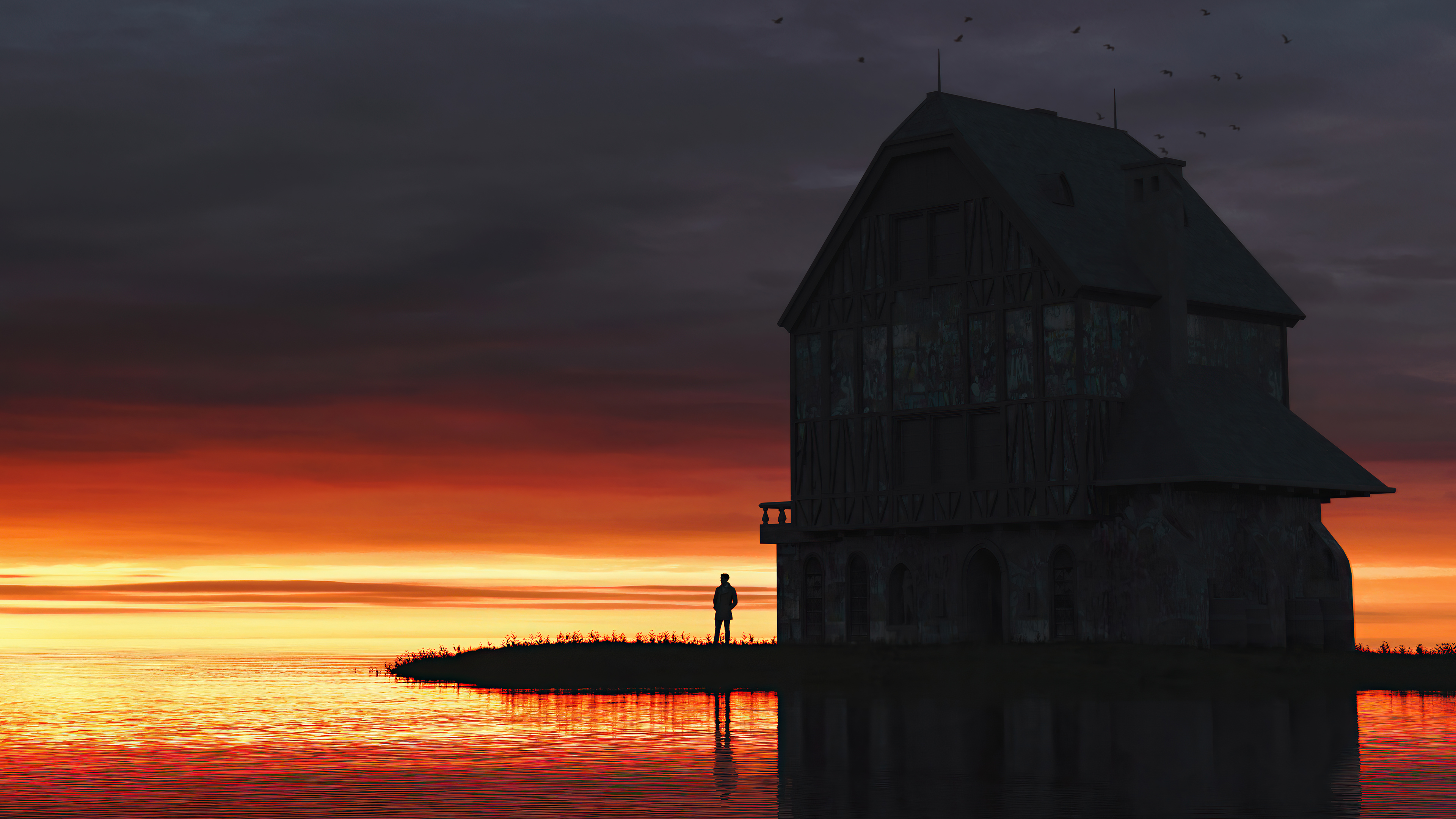 Wallpaper 4k Alone And Peaceful 4k Wallpaper