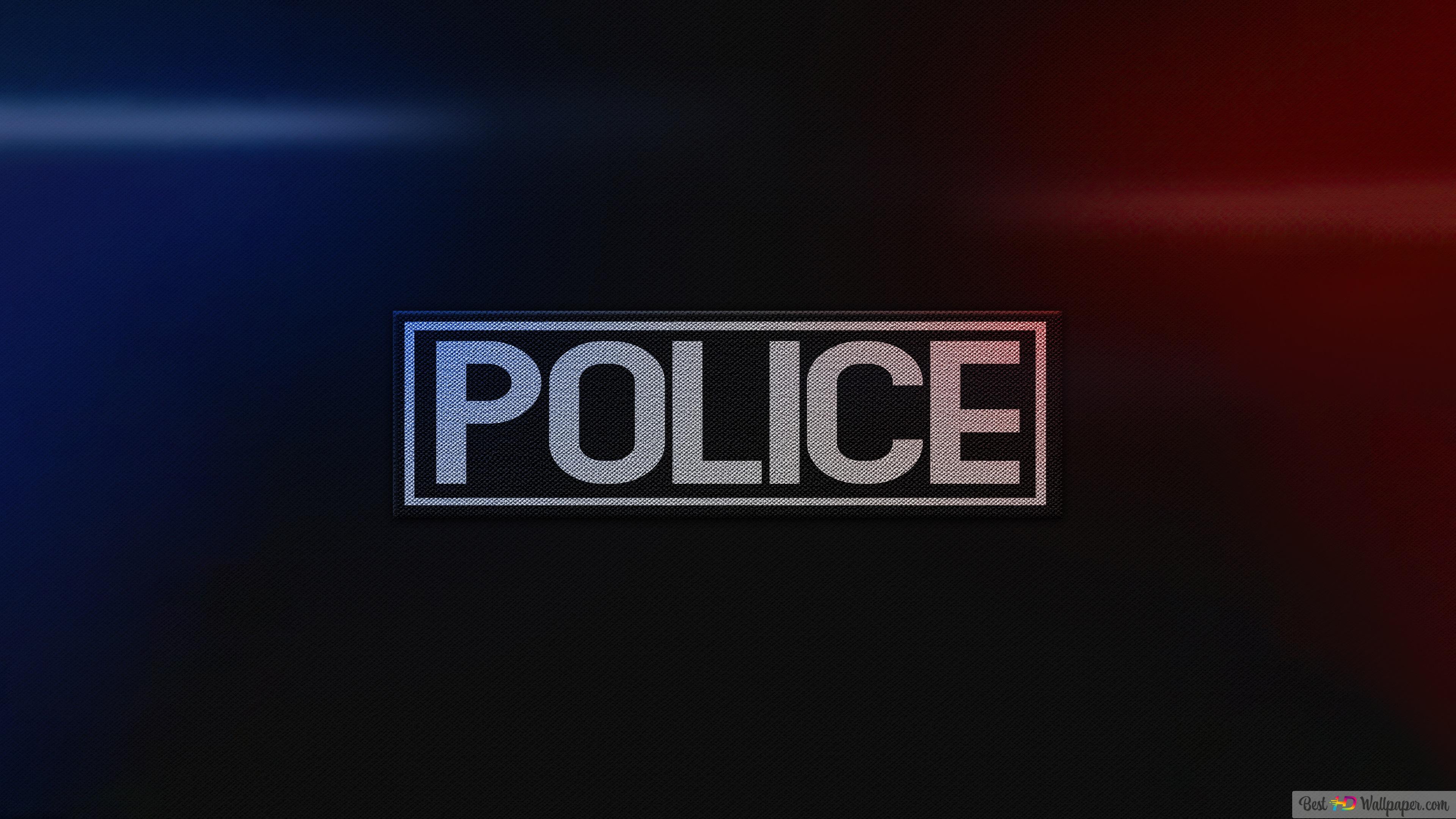 Police 4K wallpaper download