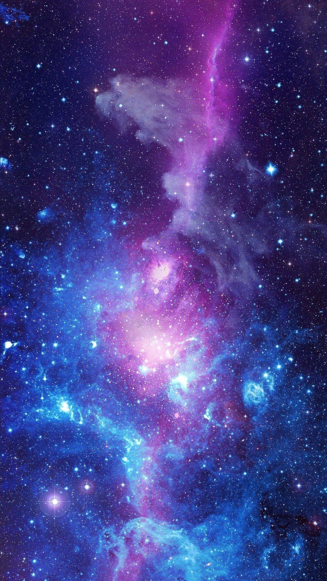 Purple Galaxy iPhone Wallpaper Free Purple Galaxy iPhone Background