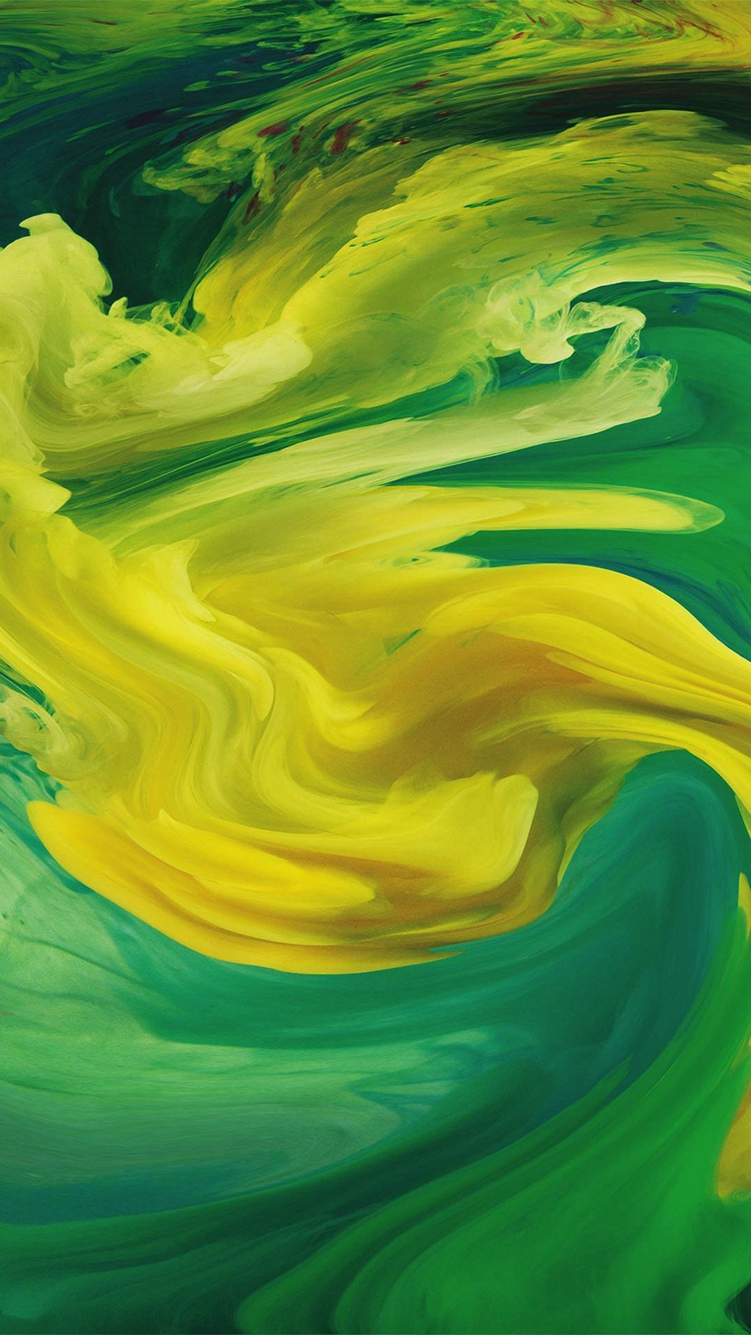 Yellow Green iPhone Wallpaper