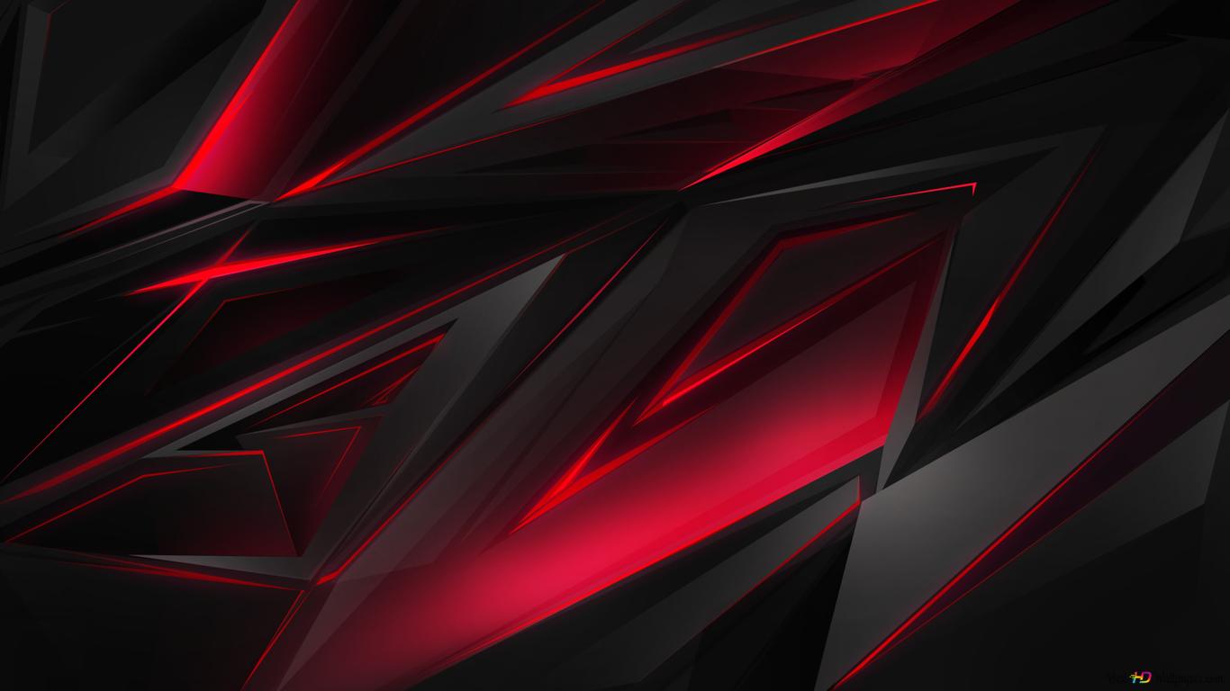 Digital art, dark, red, black, background 4K wallpaper download