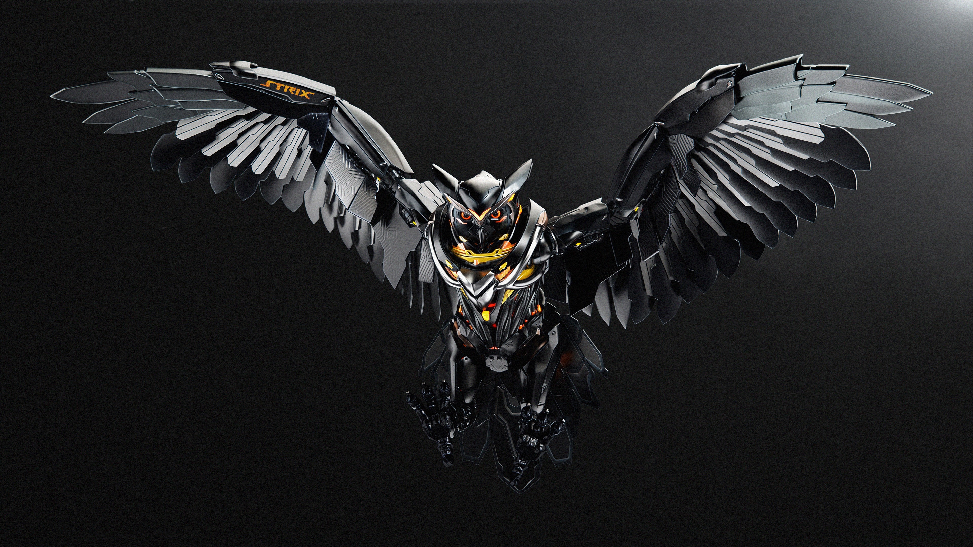 Wallpaper / republic of gamers, asus, computer, games, hd, 4k, owl free download